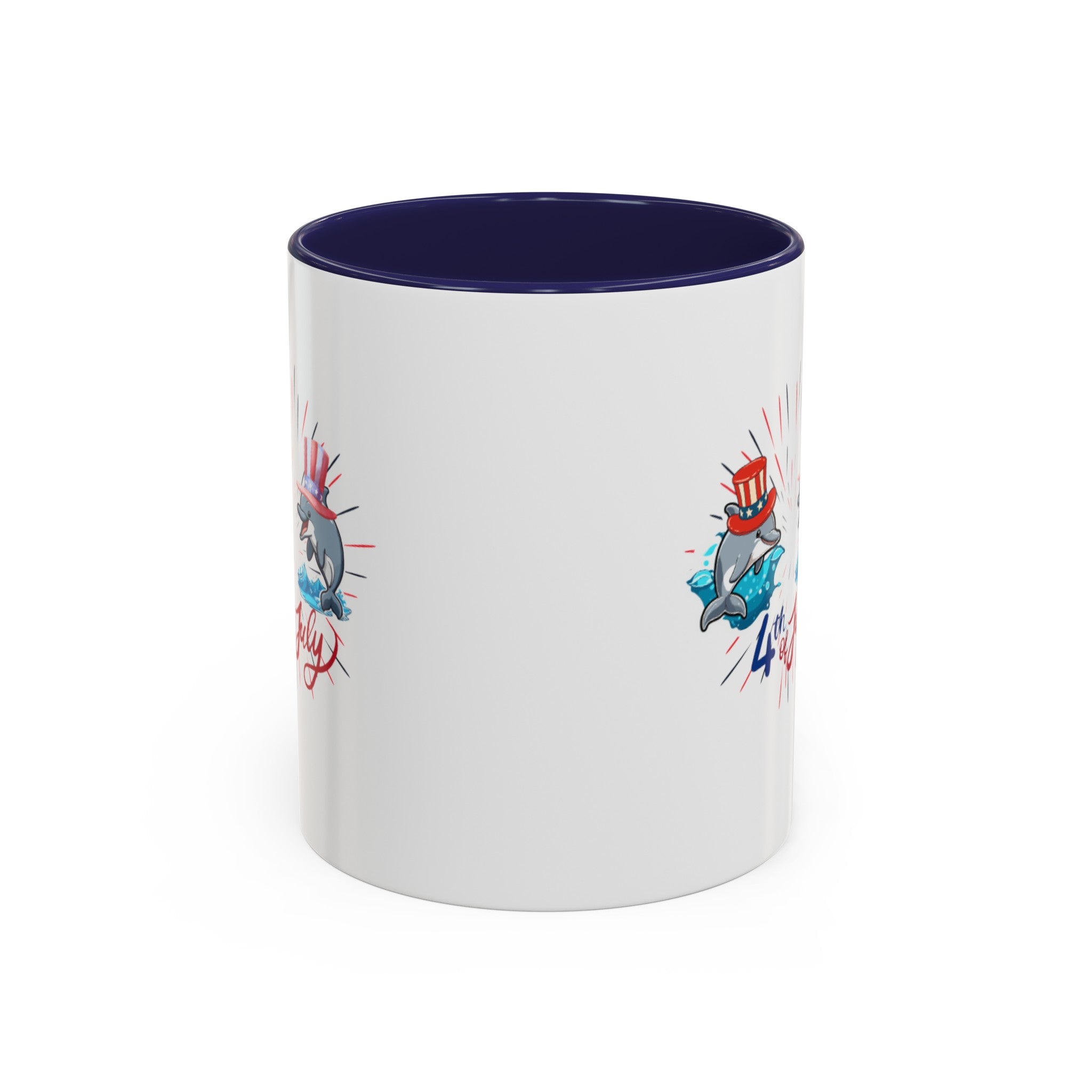 Splash 4th Of July Accent Coffee Mug (11, 15oz)