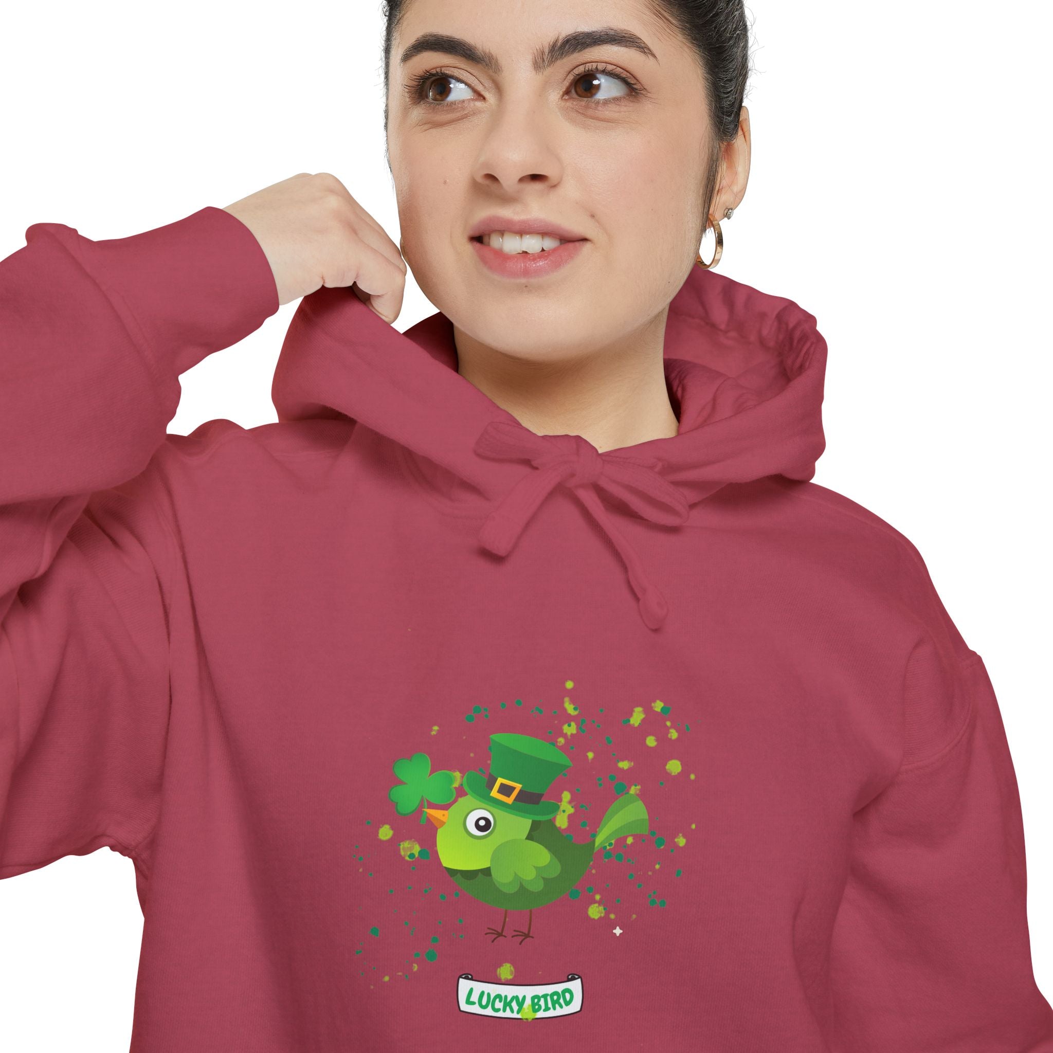 Lucky Bird Charm Hoodie