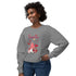 Gnome Valentine's Day Unisex Lightweight Crewneck Sweatshirt