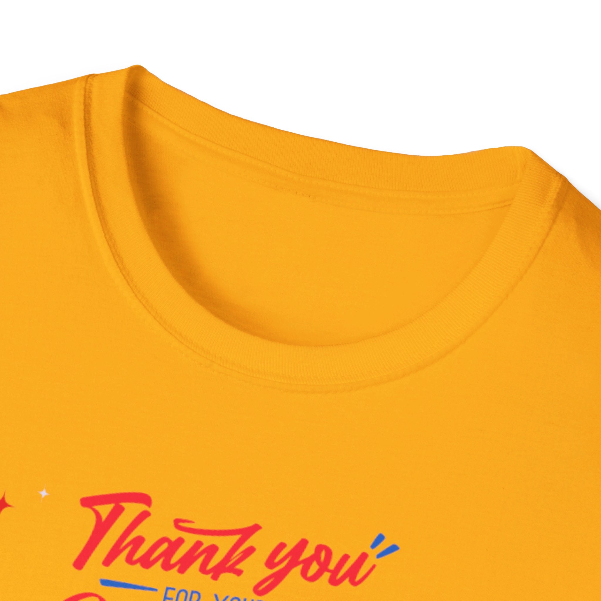 Thank You For Your Hard Work Unisex Softstyle T-Shirt