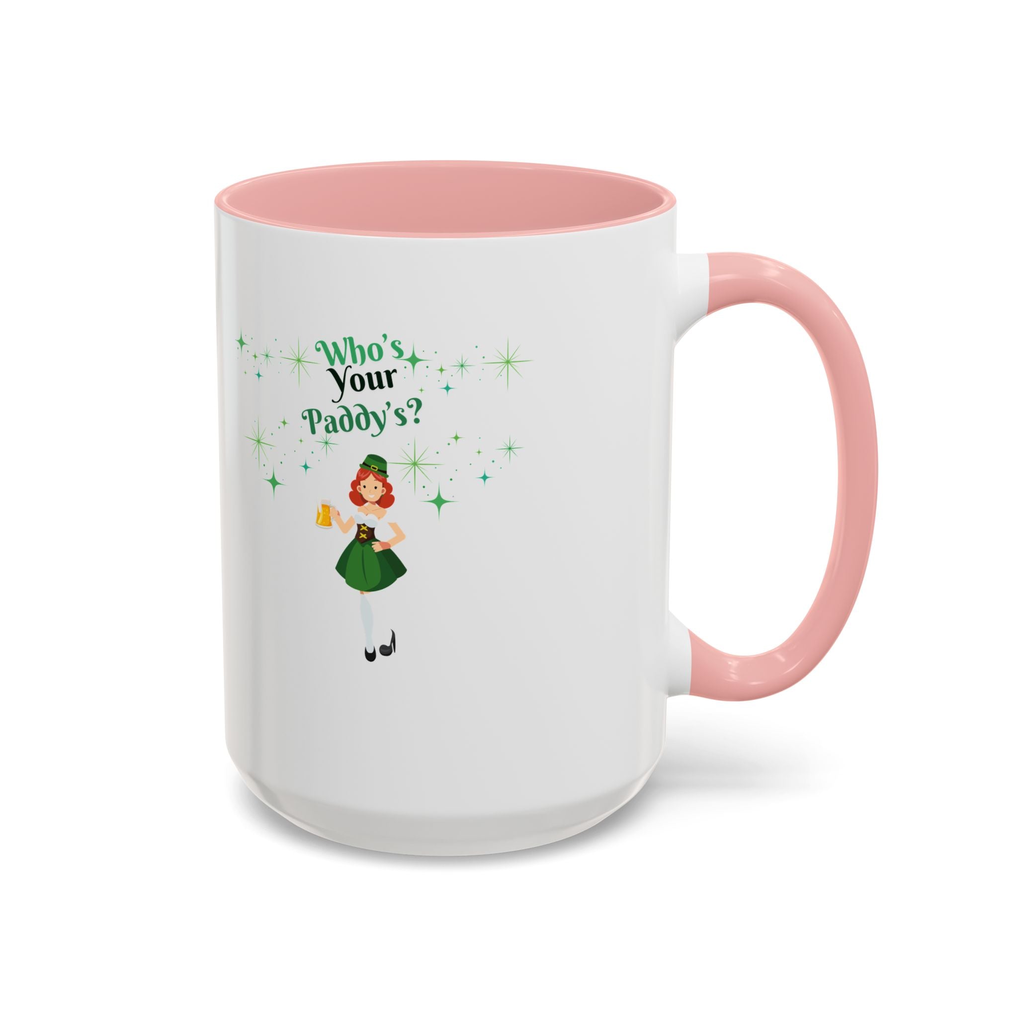 Who's Your Paddy's? Accent Coffee Mug