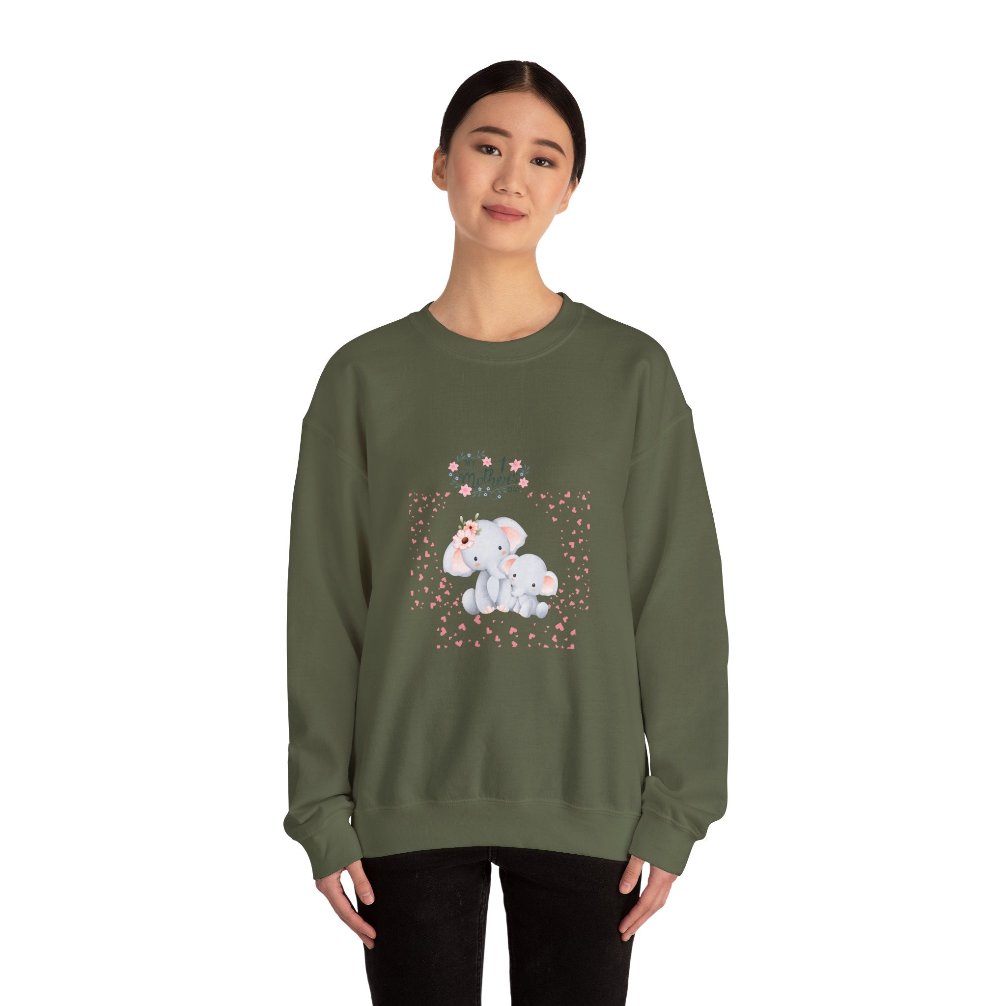 My 1st Mother's Day Unisex Heavy Blend™ Crewneck