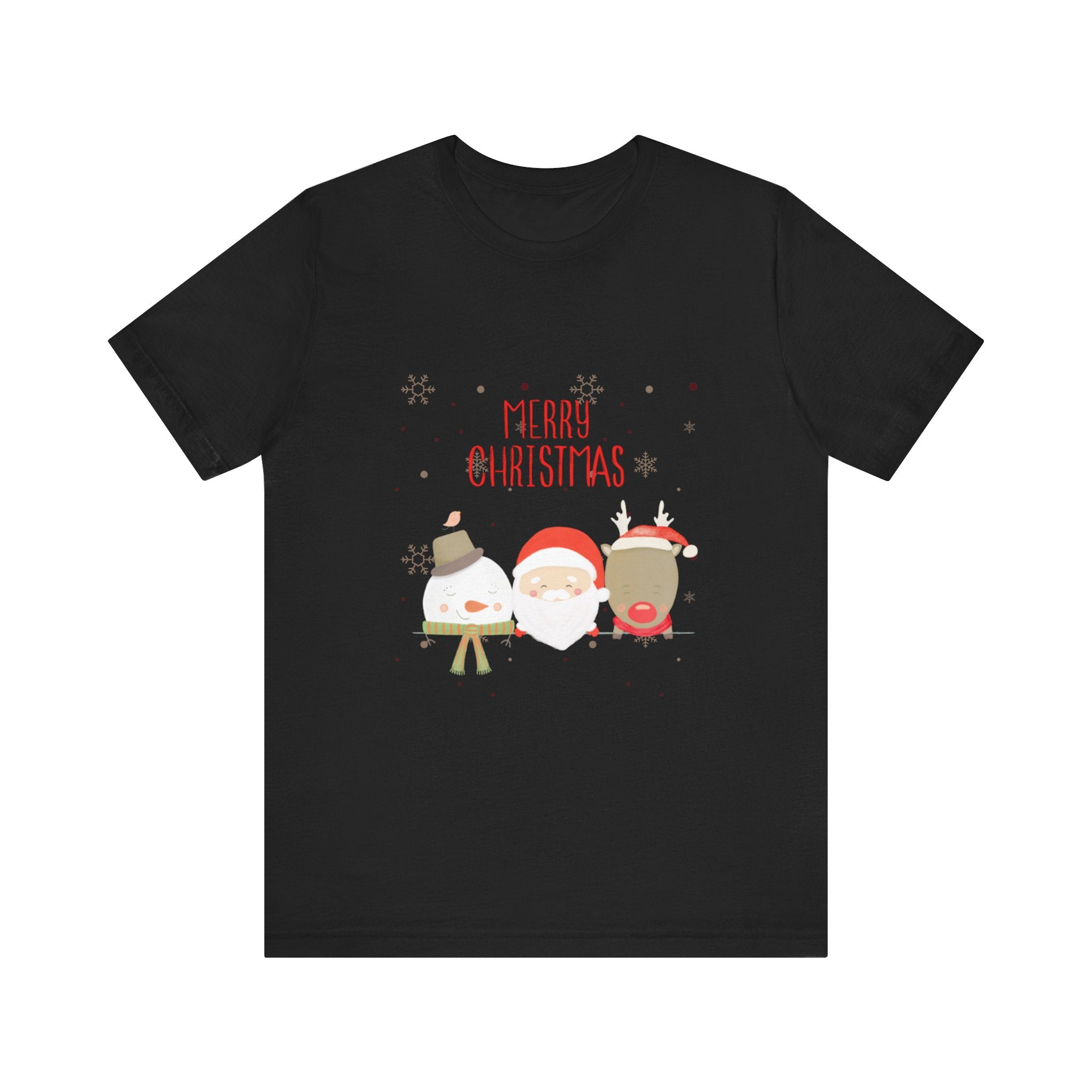 Merry Xmas Crew Unisex Jersey Short Sleeve Tee