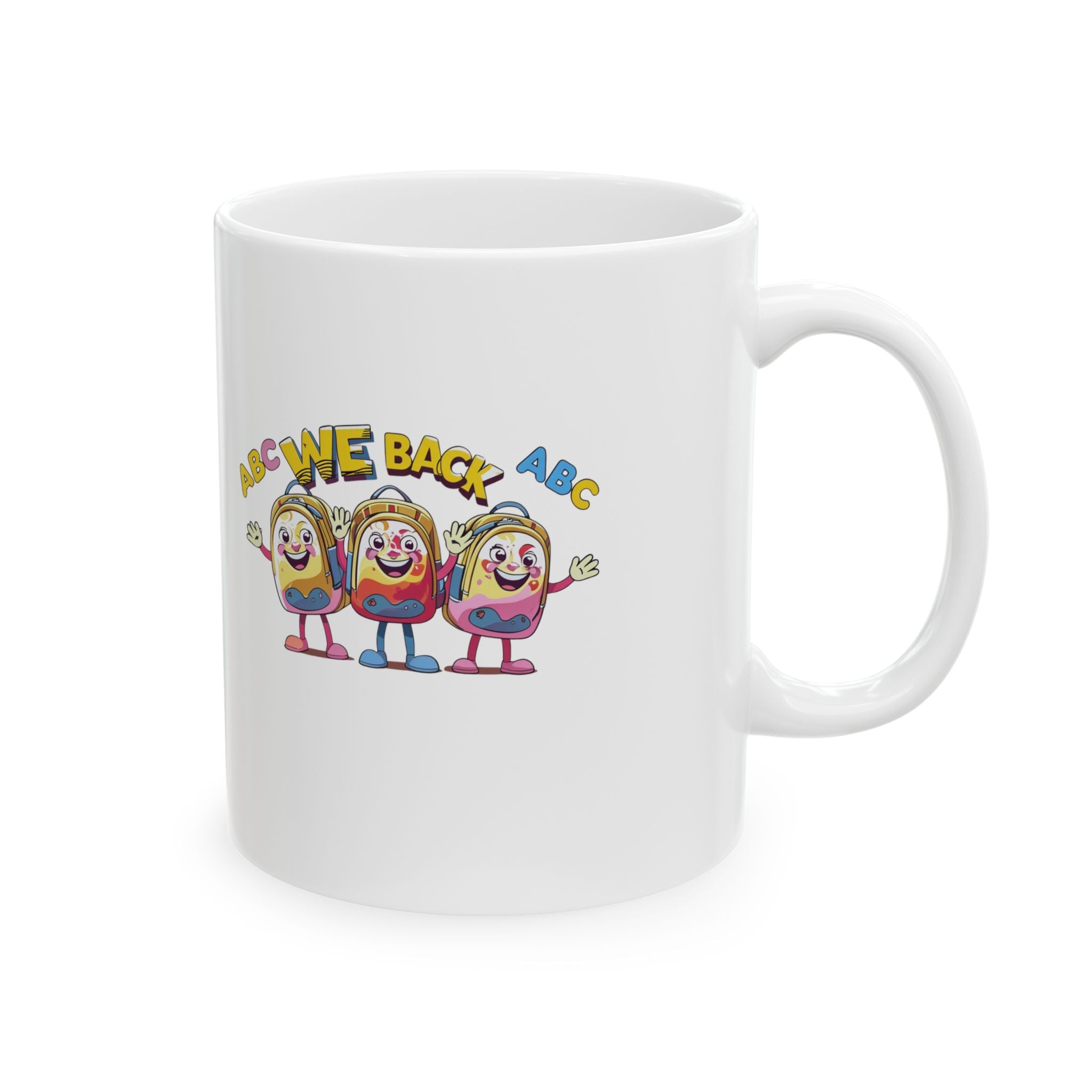 We Back Ceramic Mug