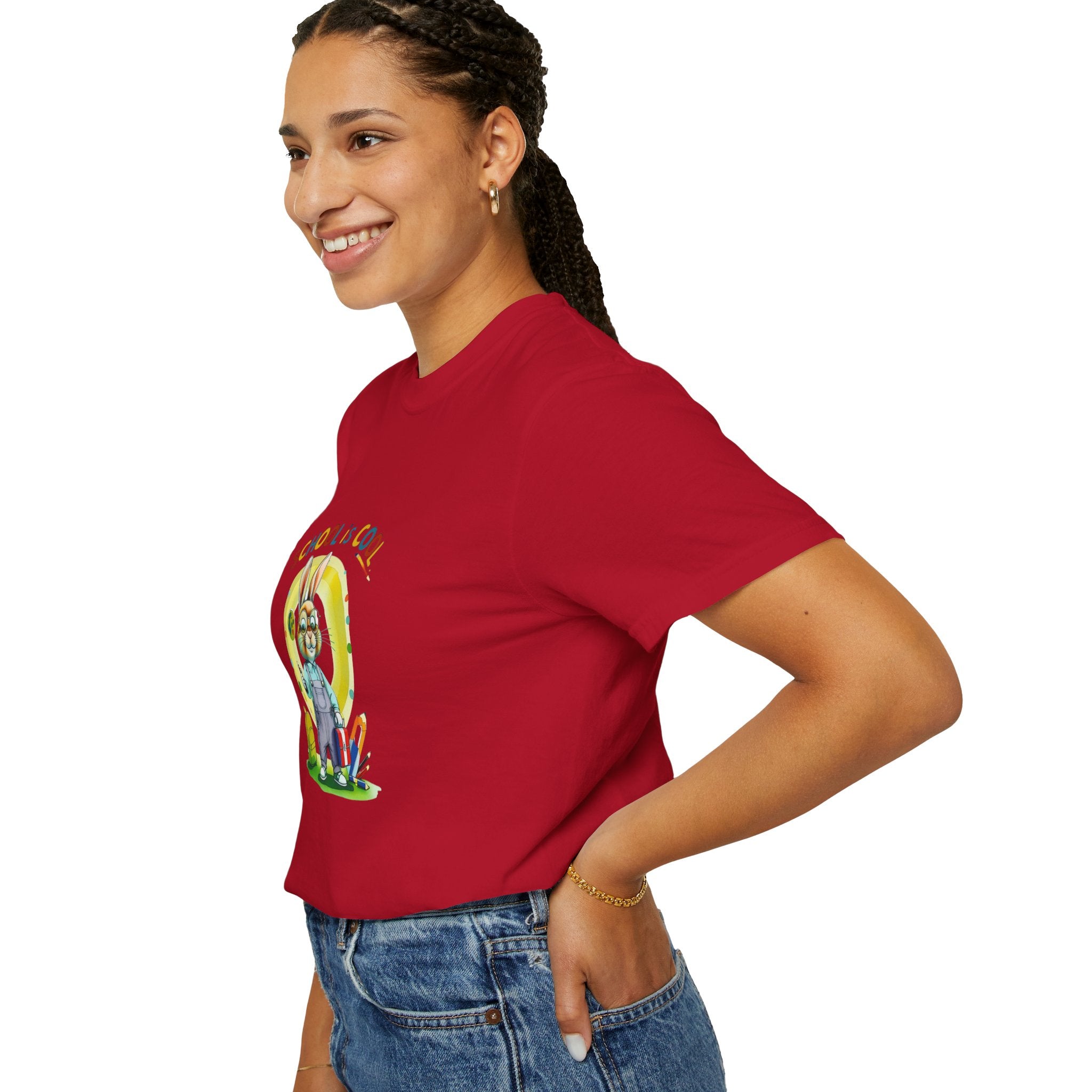 School is Cool Unisex Garment-Dyed Tee