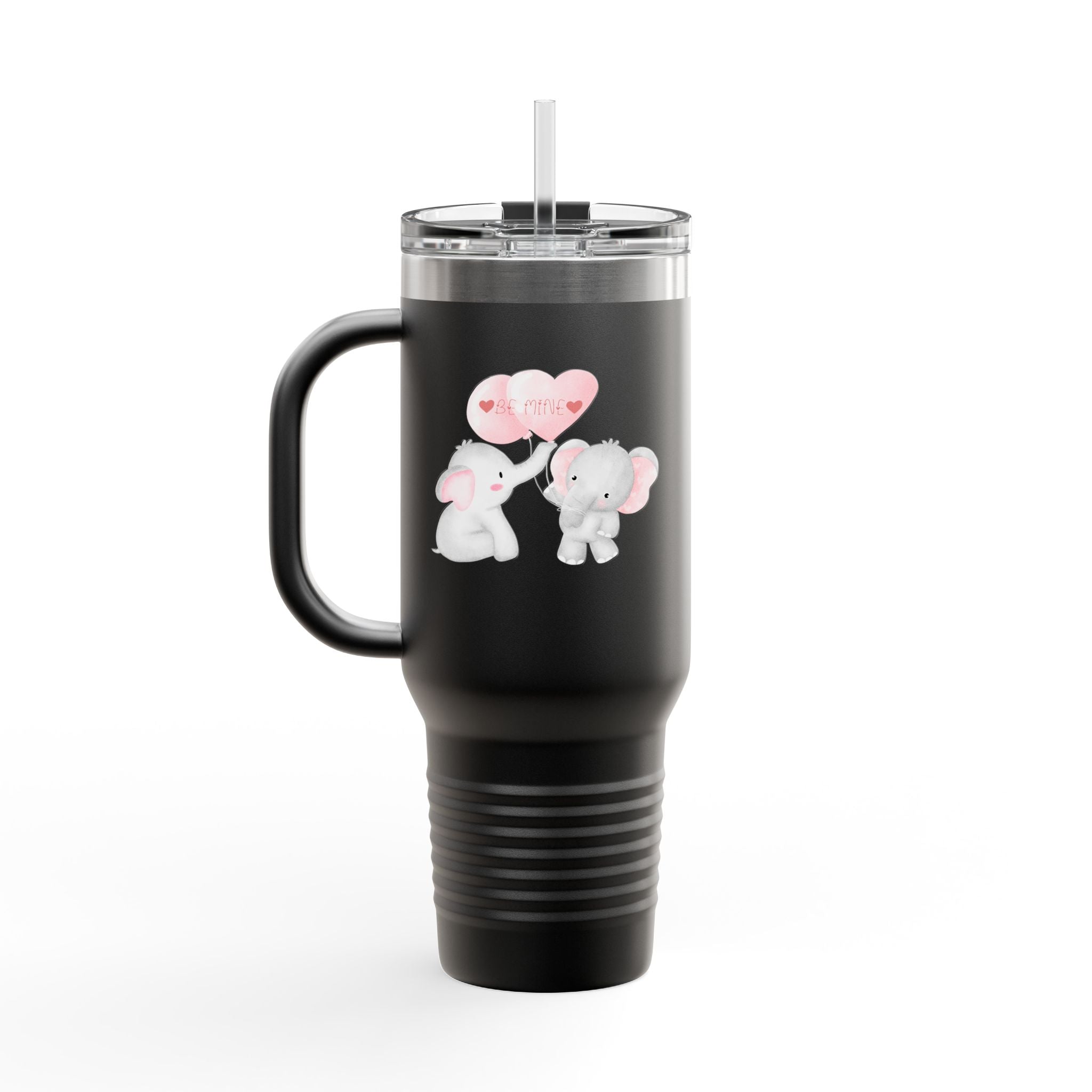 Be Mine Love  Insulated Travel Mug - 40oz - Perfect for Kids & Animal Lovers