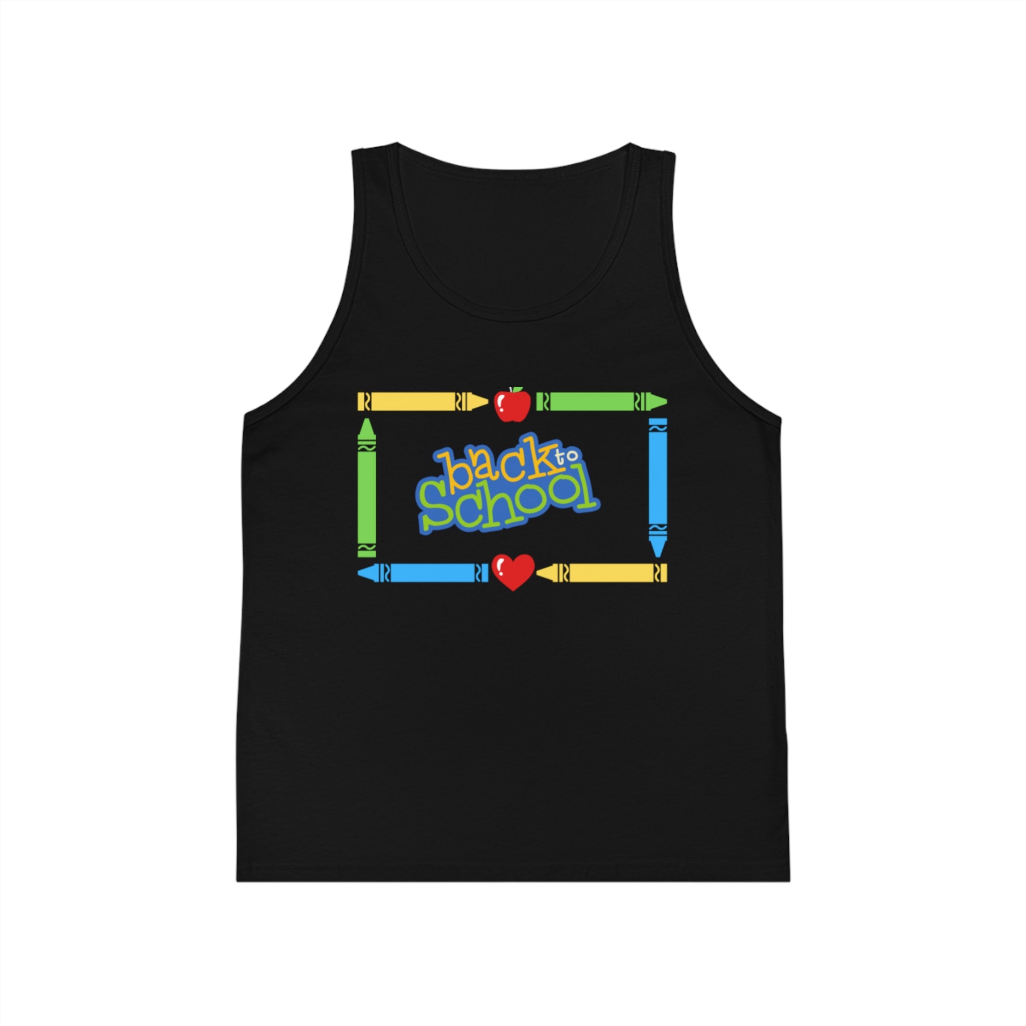 Back To School Kid's Jersey Tank Top