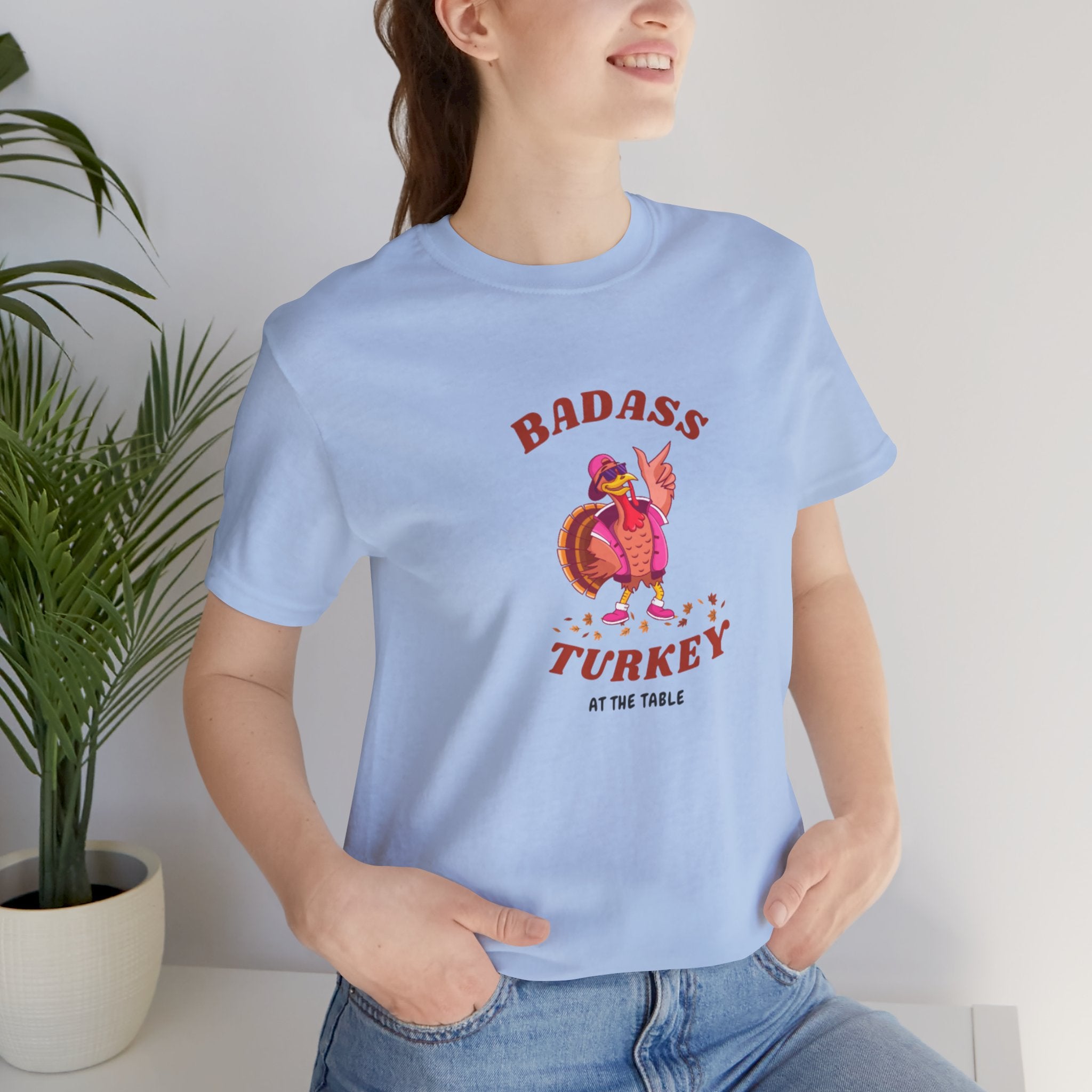 Badass Turkey Unisex Jersey Short Sleeve Tee