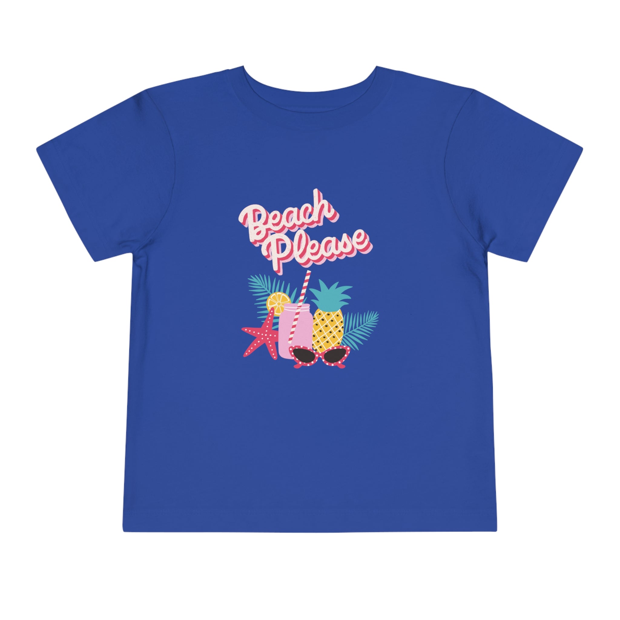 Beach Please Toddler Short Sleeve Tee