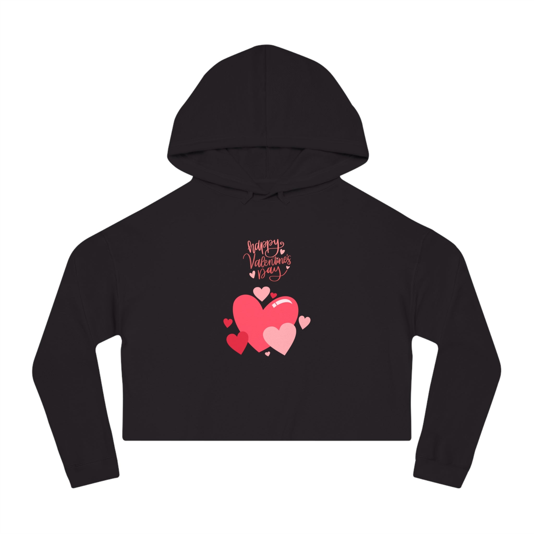 Be My Sweetheart Women’s Cropped Hooded Sweatshirt