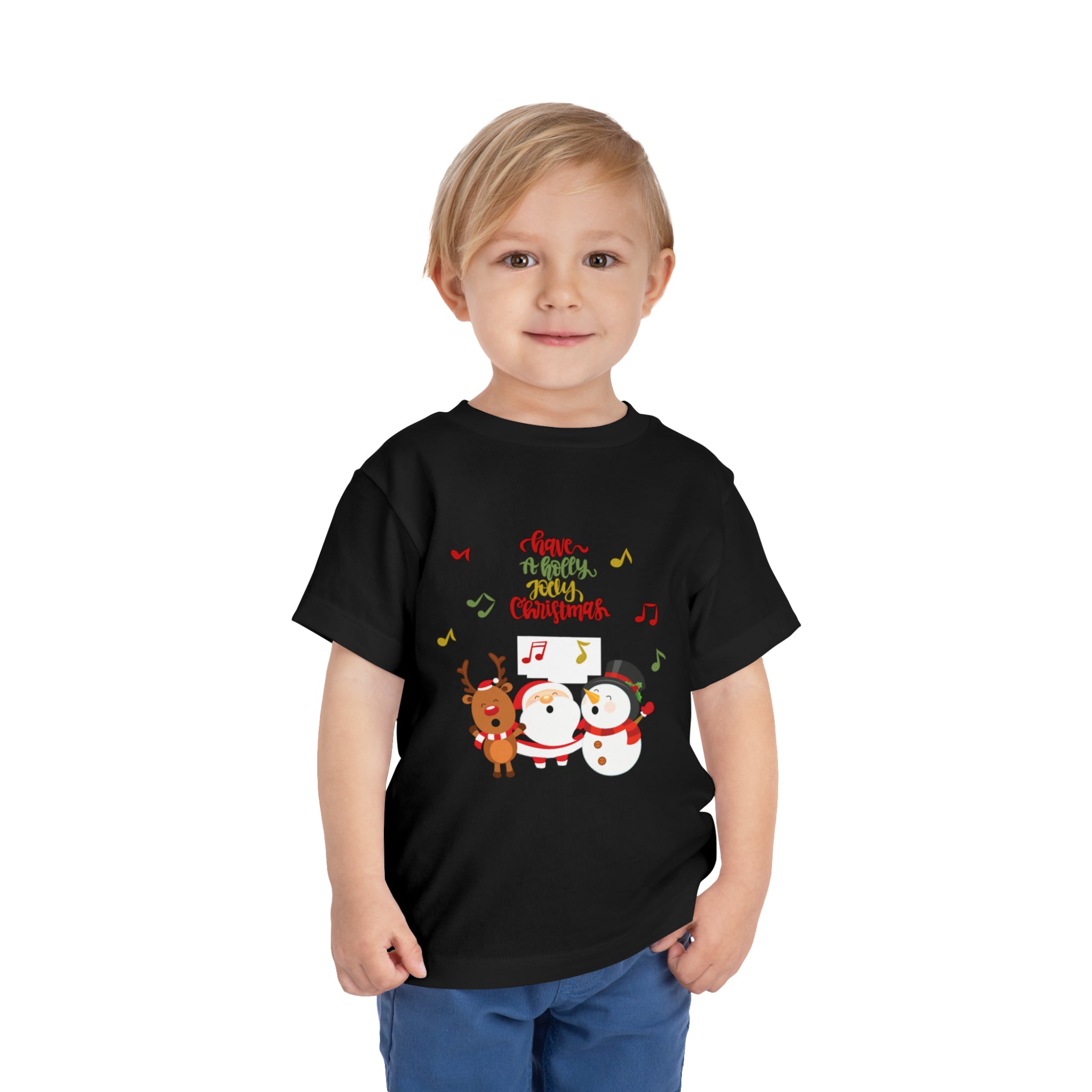 Have A  Holly Jolly ChristmasToddler Short Sleeve Tee