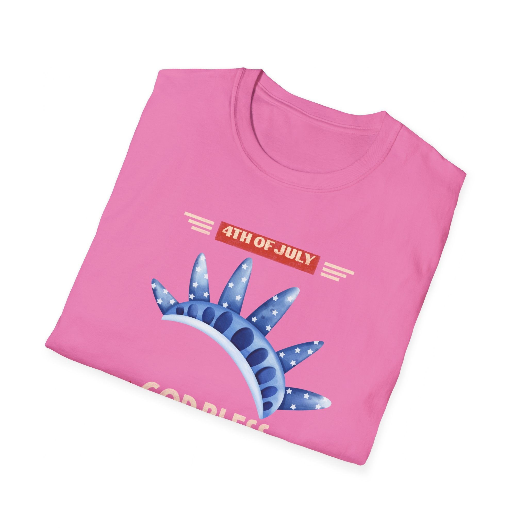 God Bless America Unisex Softstyle T-Shirt