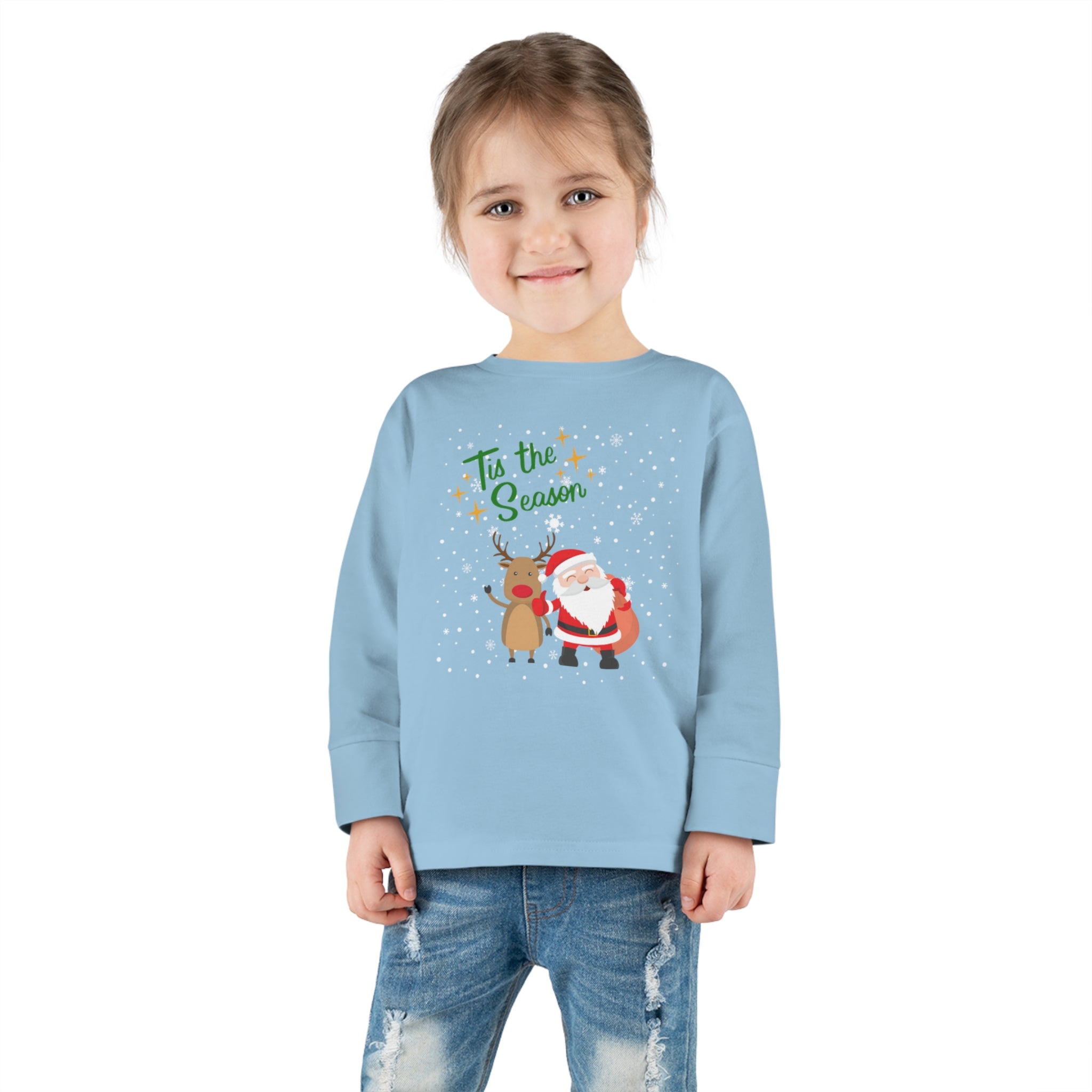 Tis The Season Toddler Long Sleeve Tee