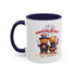 Happy 4th of July Teddy Bear Couple Coffee Mug