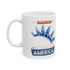 God Bless America Ceramic Mug, (11oz, 15oz)