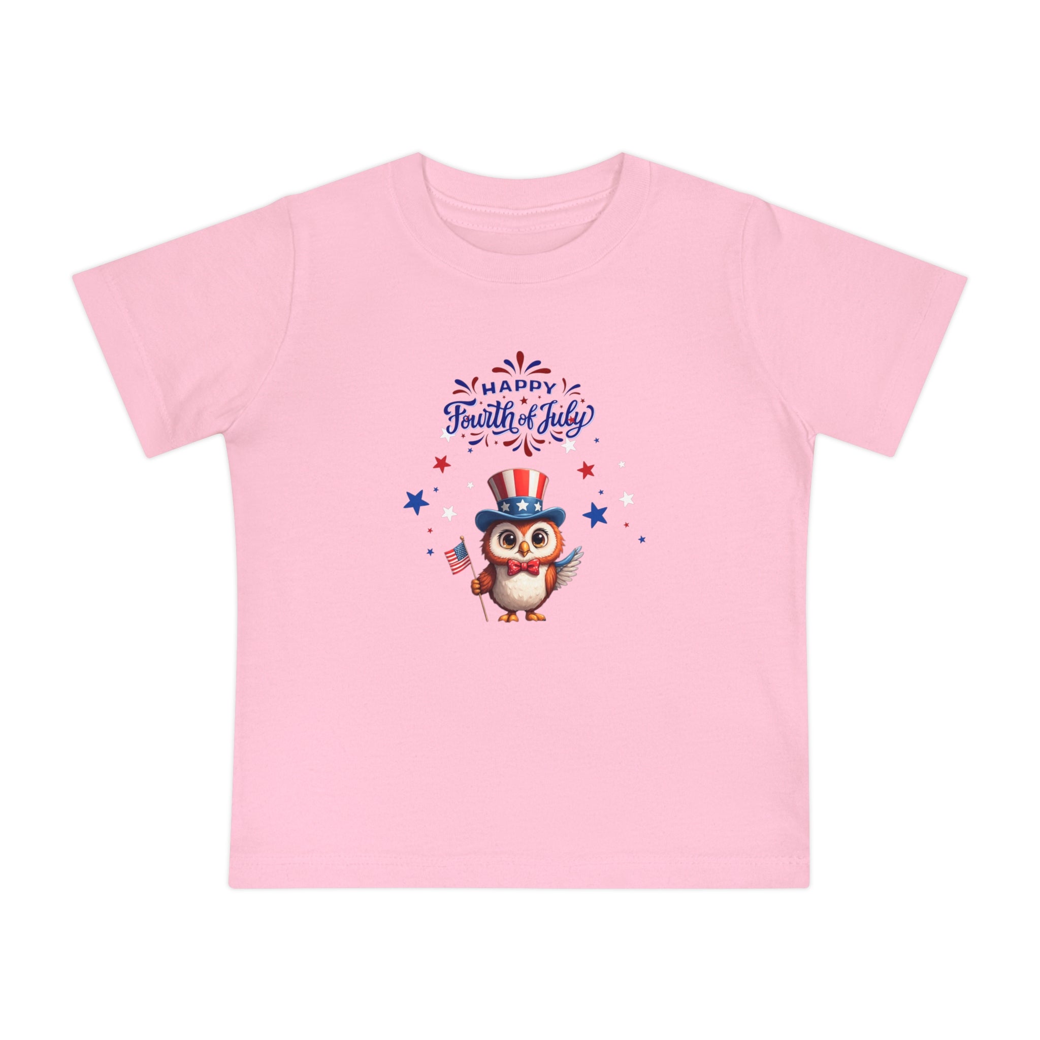 American Eagle Happy 4th of July Baby Short Sleeve T-Shirt