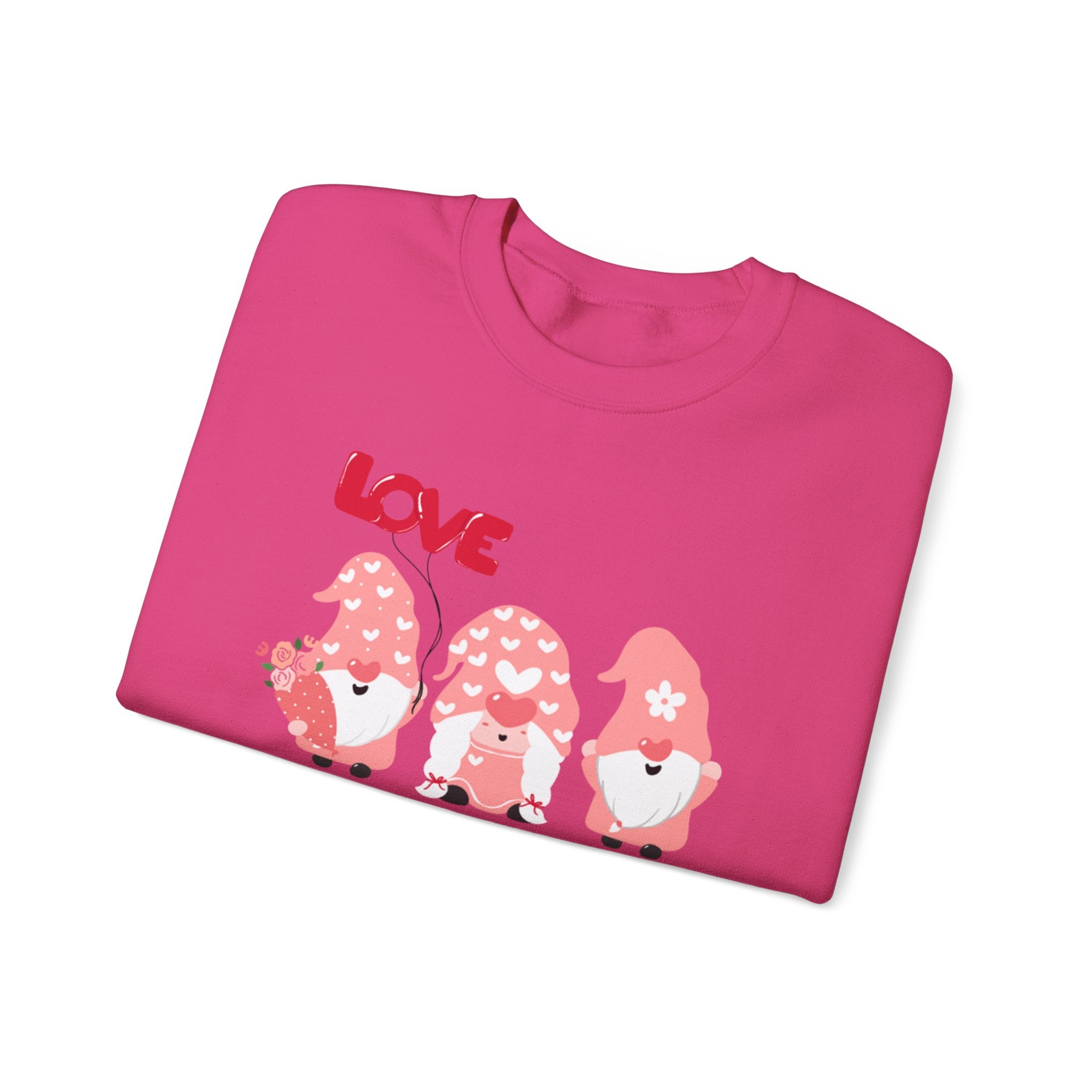 Love Gnome Day Unisex Heavy Blend™ Crewneck Sweatshirt