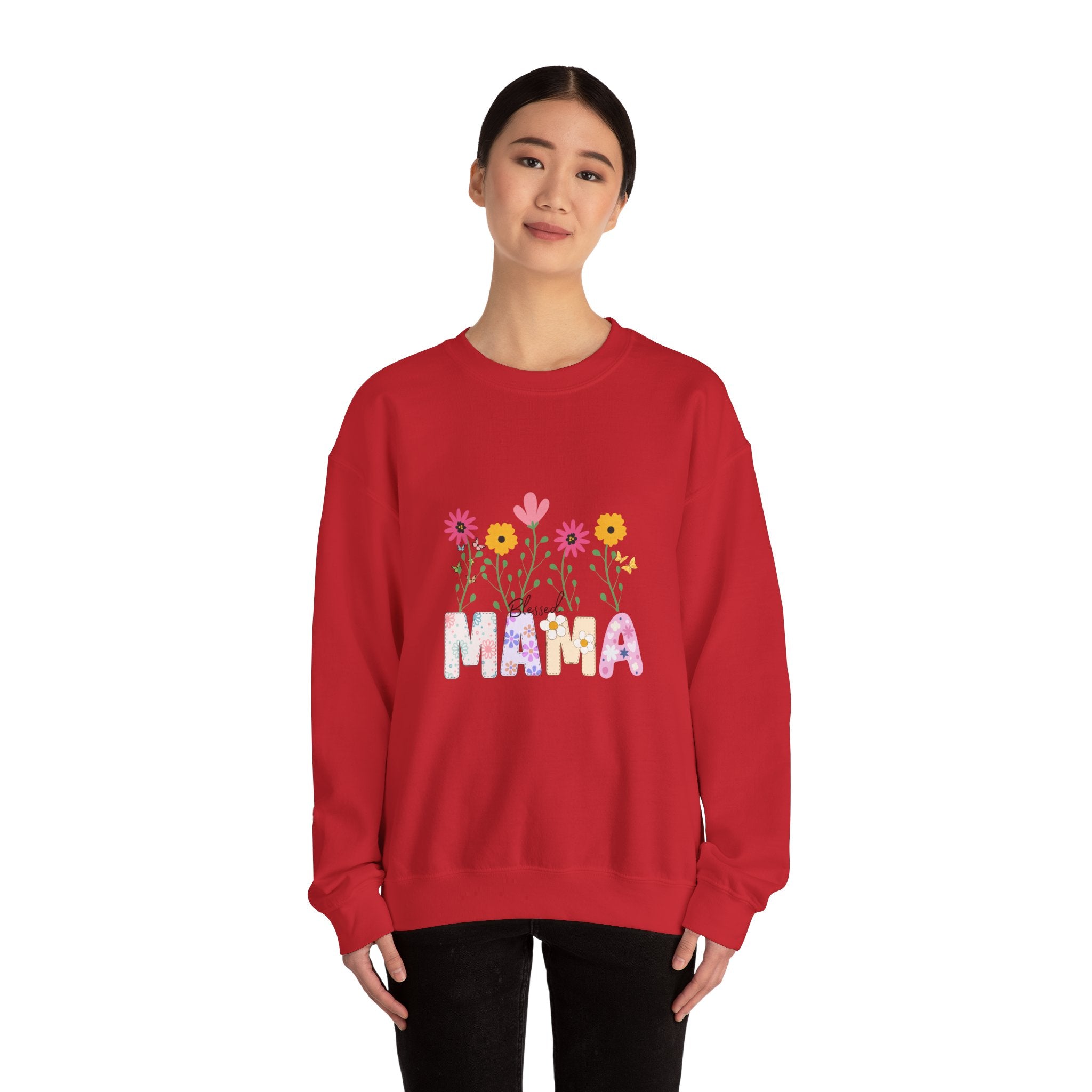 Blessed Mama Crewneck Sweatshirt