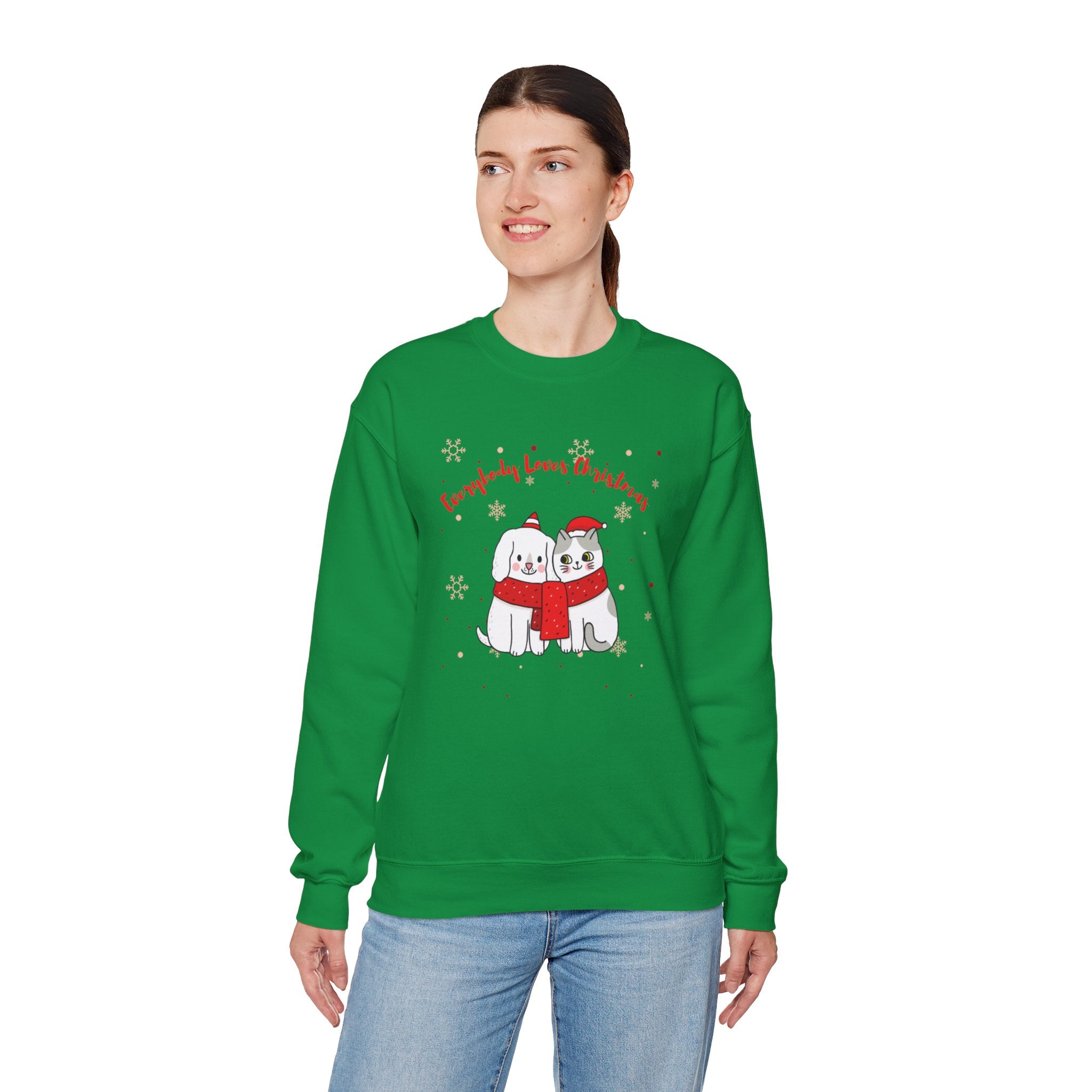 Everybody Loves Christmas Unisex Heavy Blend™ Crewneck Sweatshirt