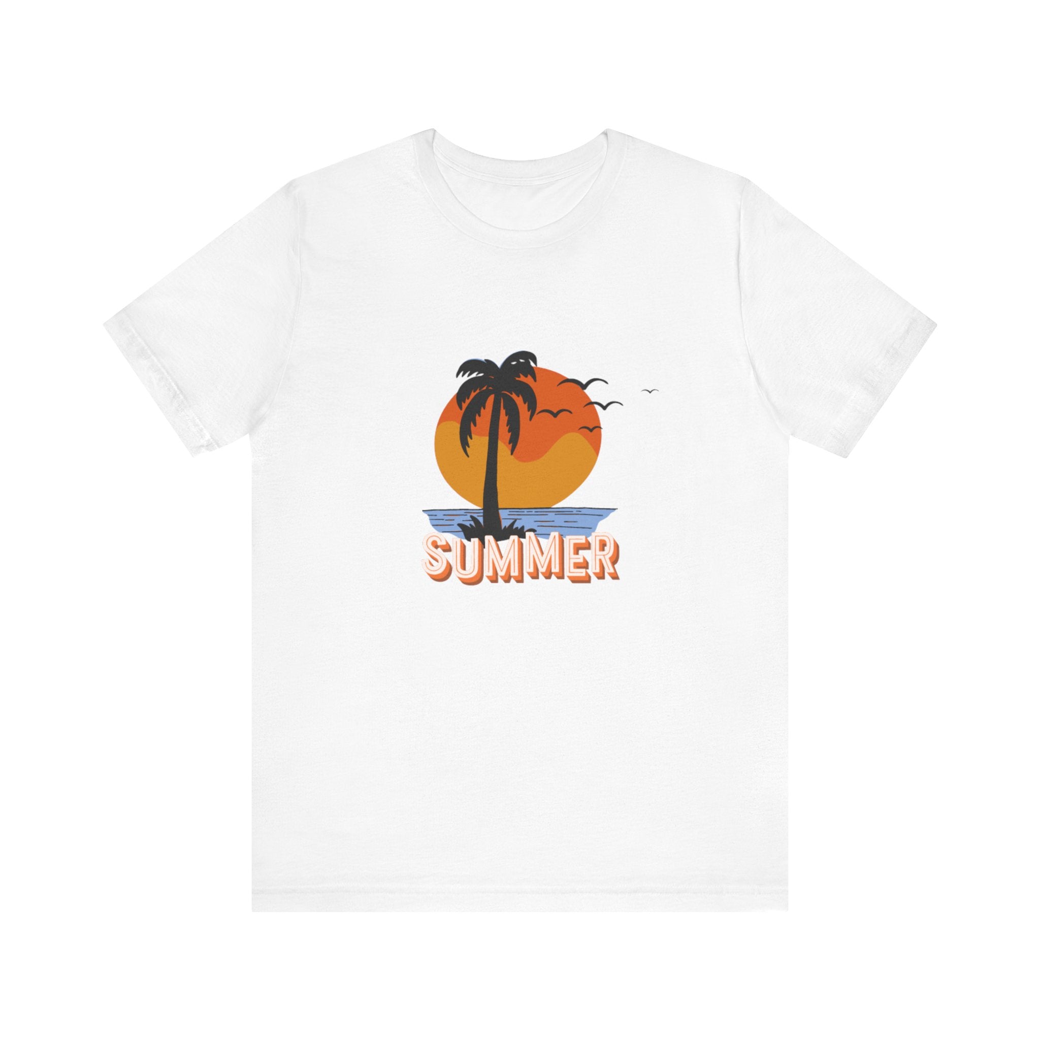 Summer Sunset Unisex Jersey Short Sleeve Tee