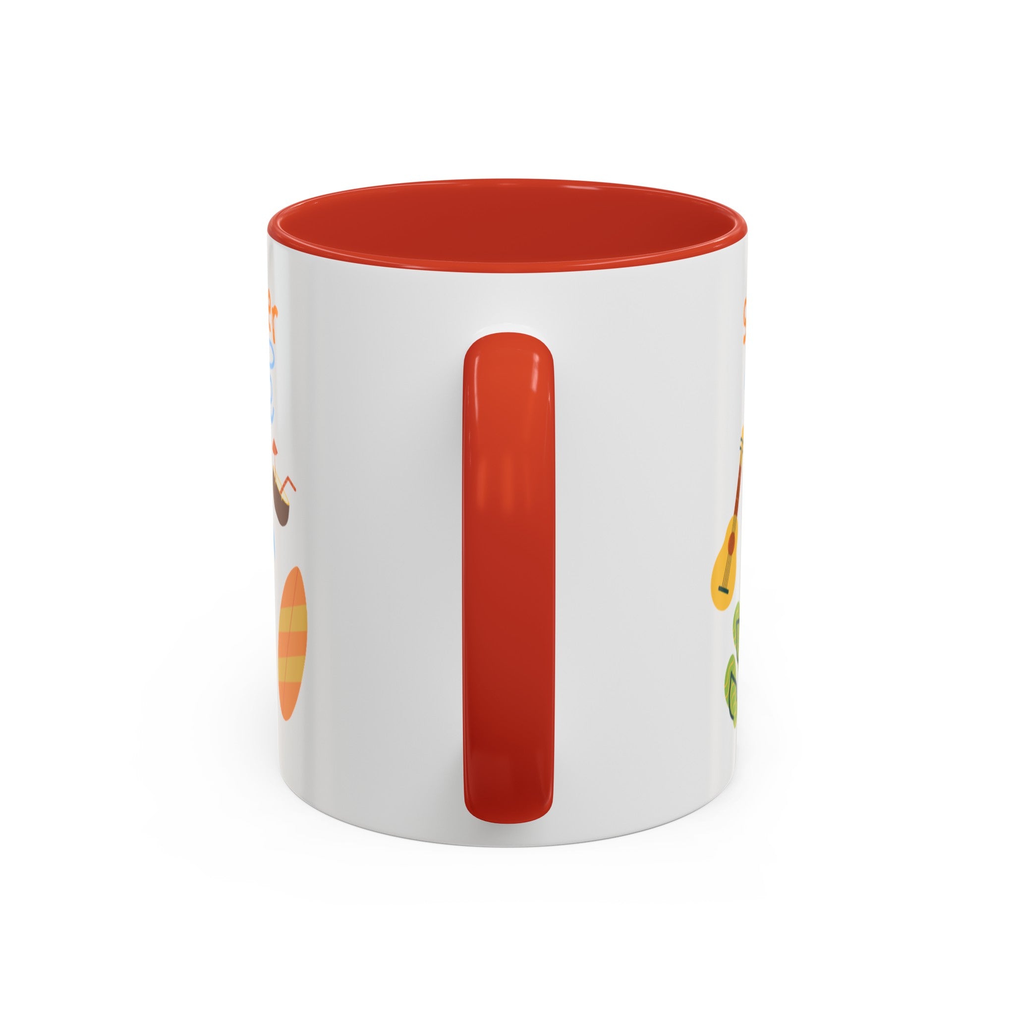 Summertime Fun Accent Coffee Mug (11, 15oz)