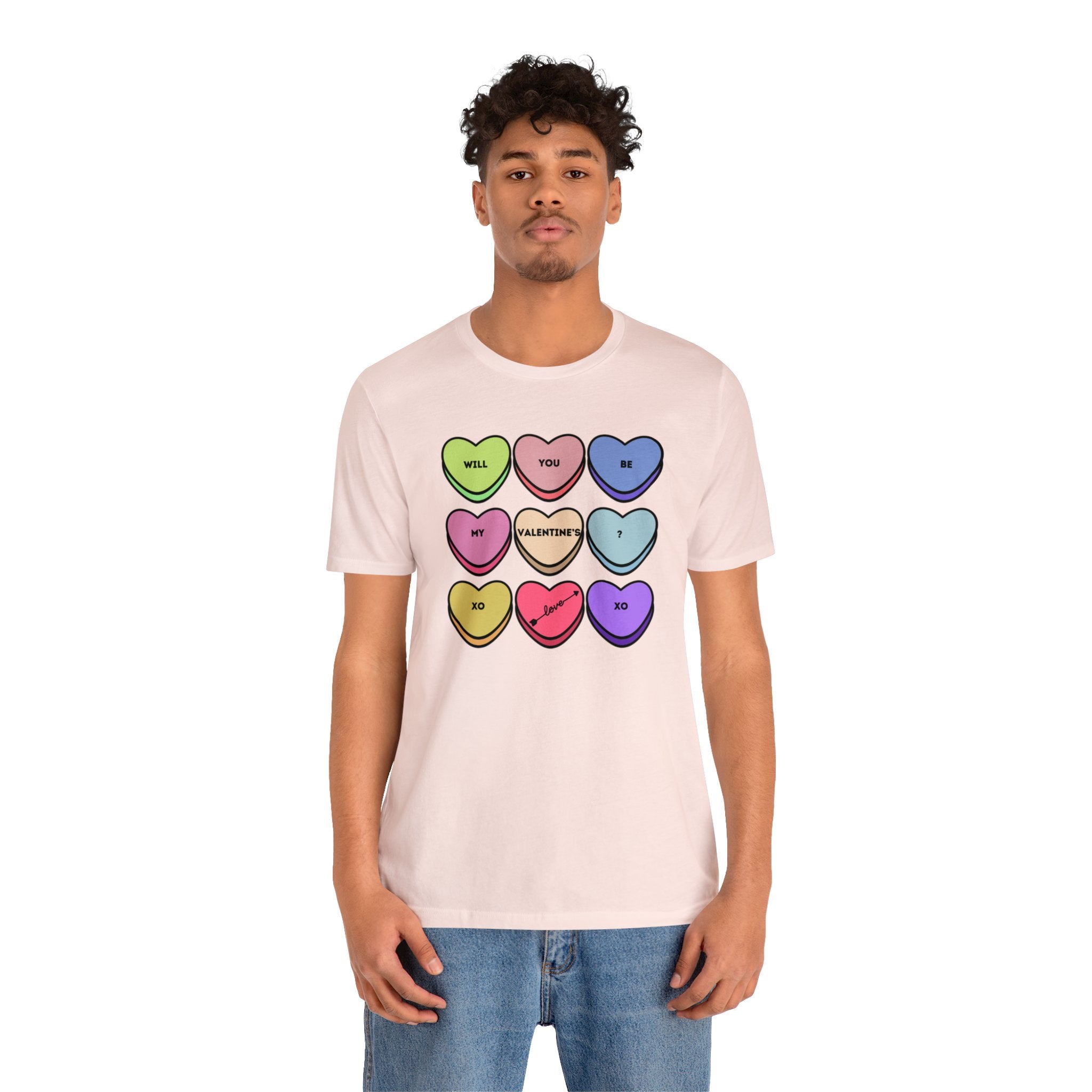 Will You Be My Valentine? Unisex Jersey Short Sleeve Tee