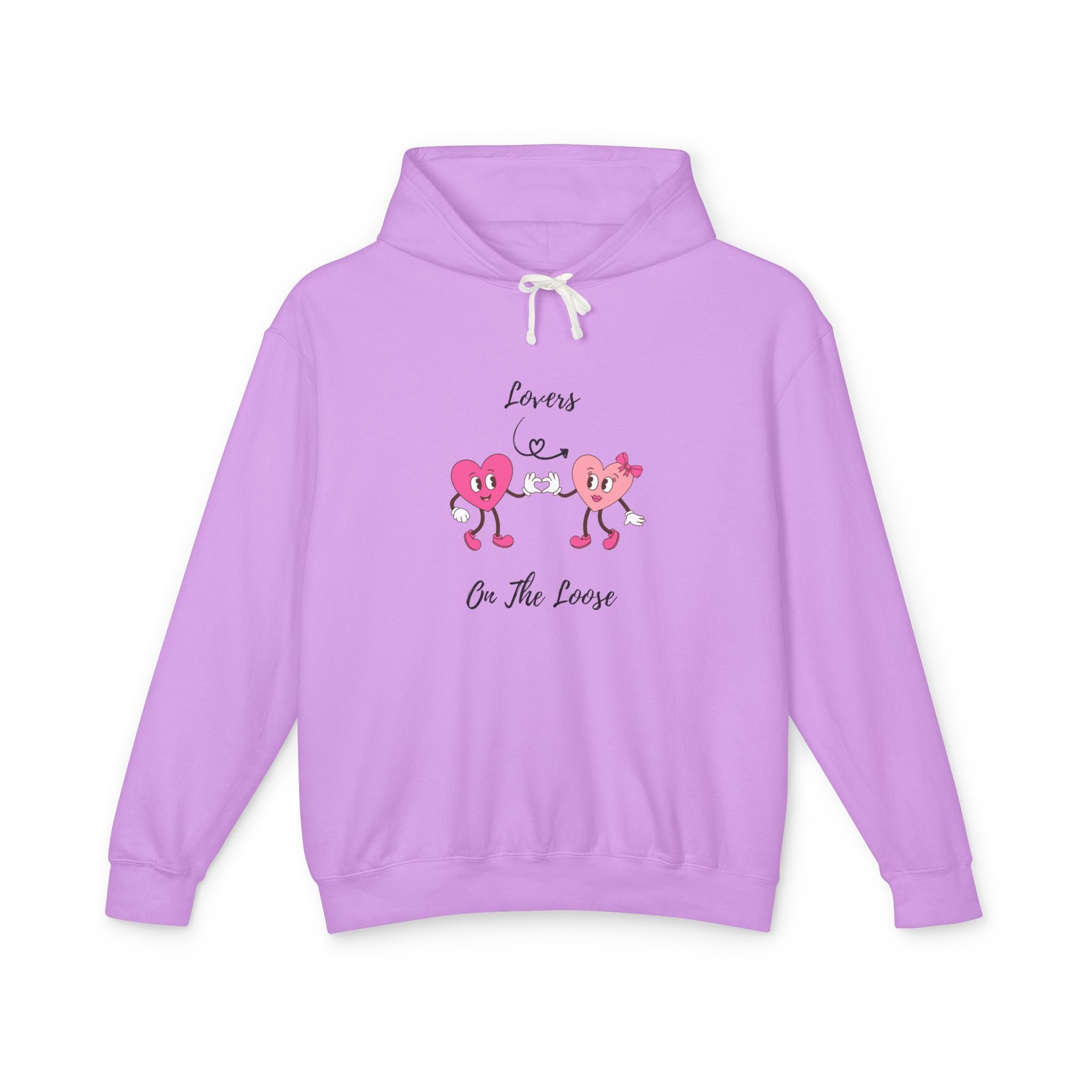 Lovers On The Loose Unisex Lightweight Hooded Sweatshirt