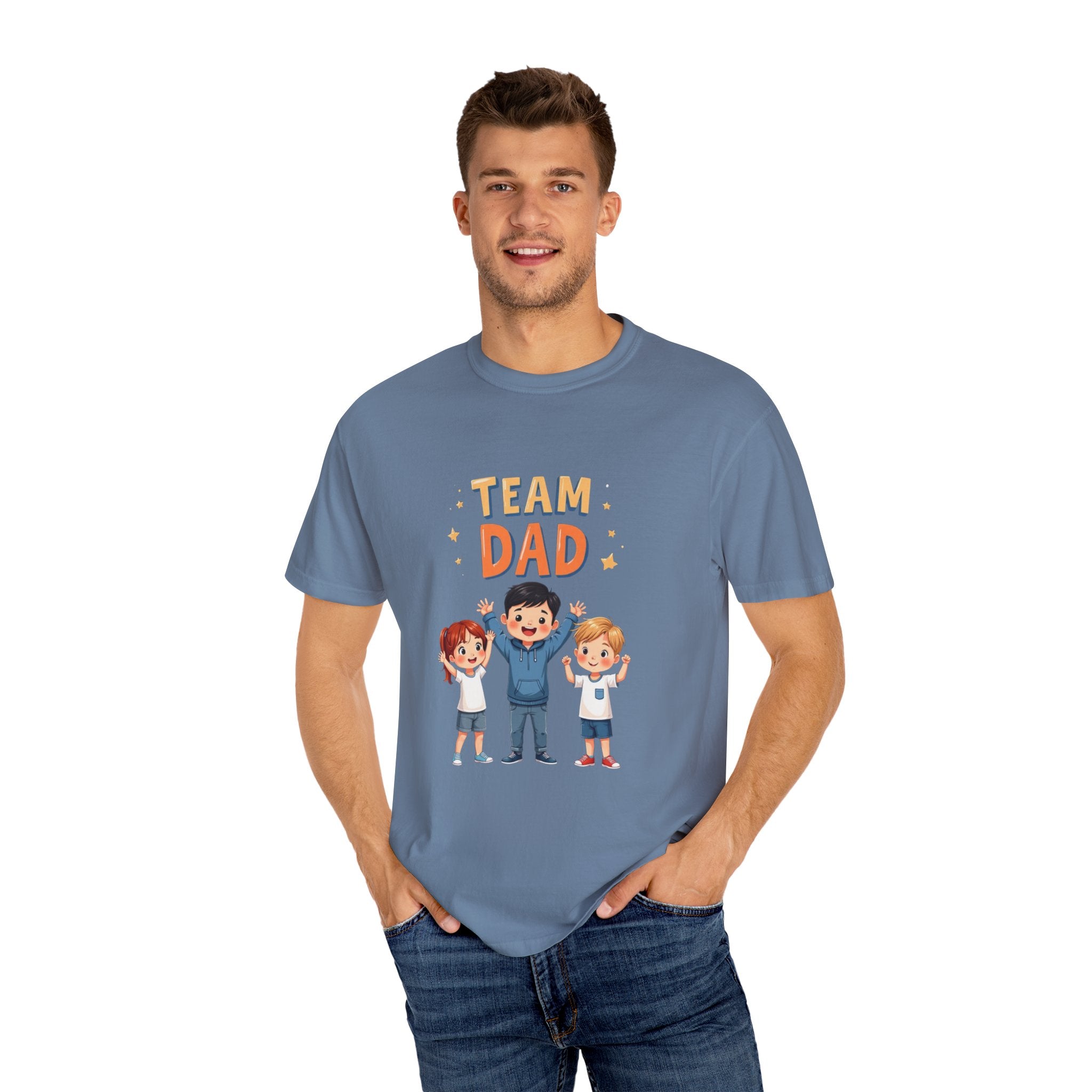 Team Dad Dyed T-shirt