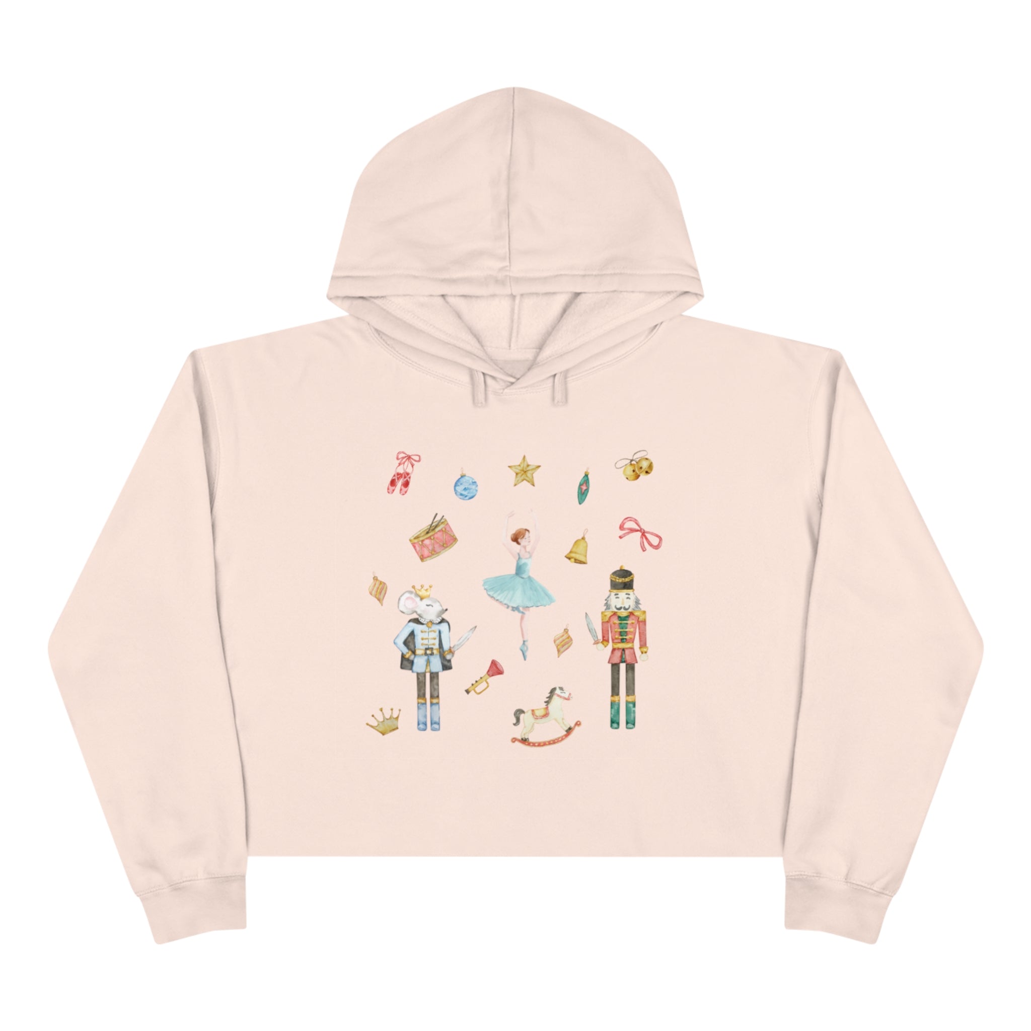 Nutcracker Crop Hoodie