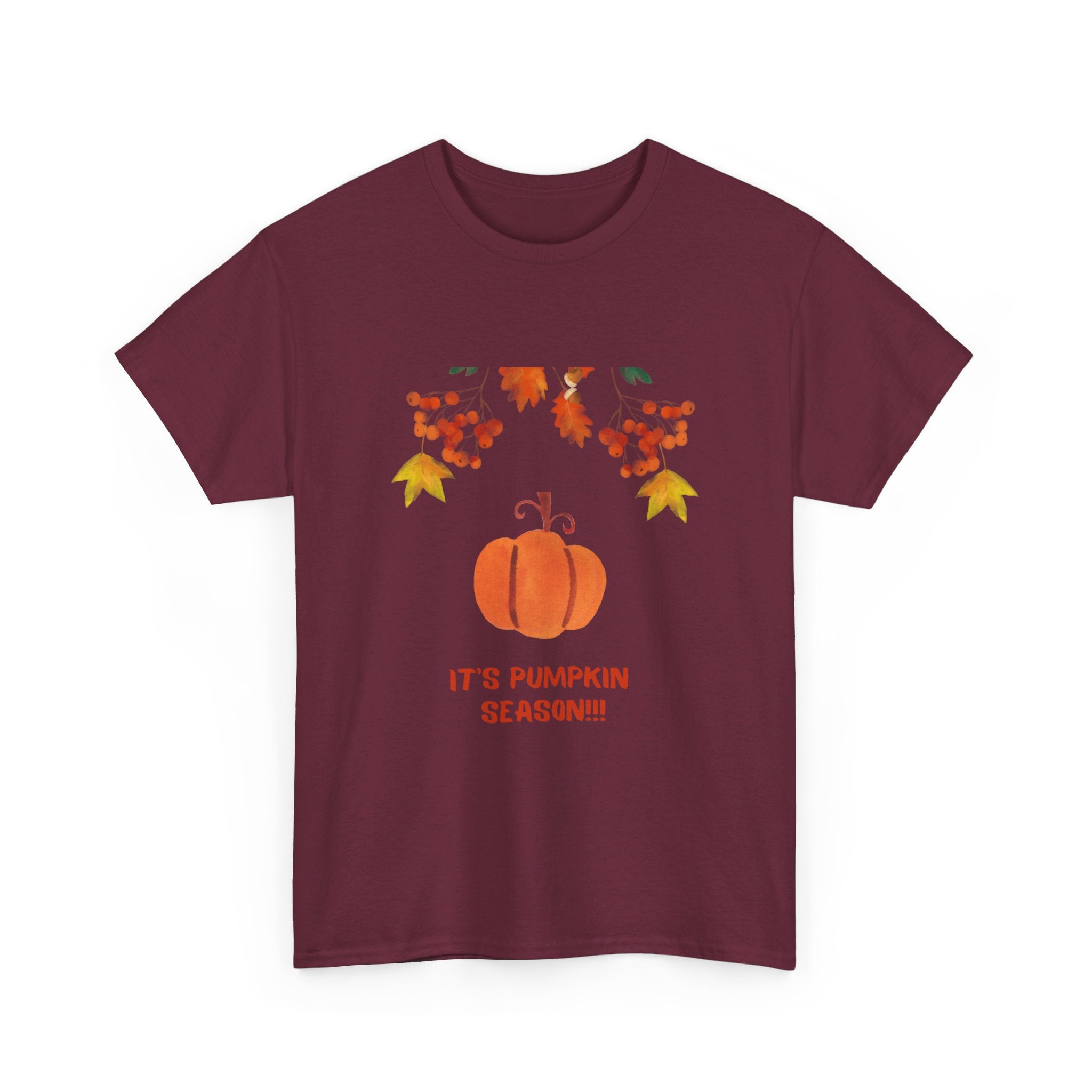 Pumpkin Season Unisex Heavy Cotton Tee