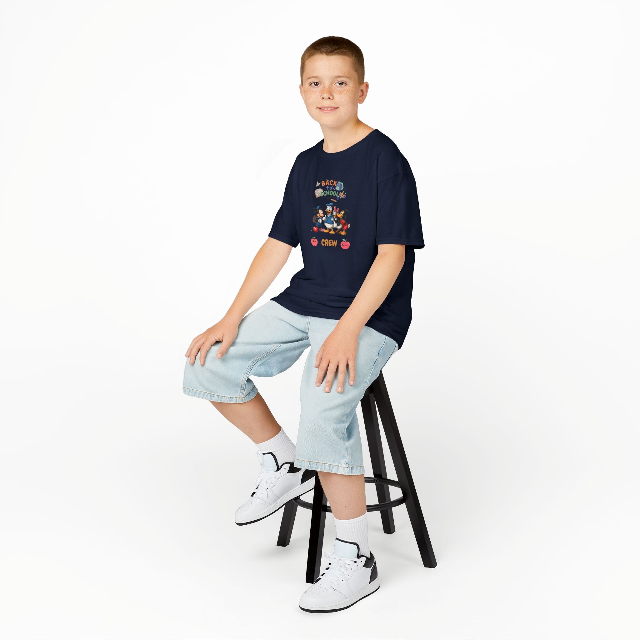 Back to School Crew Kids Heavy Cotton Tee