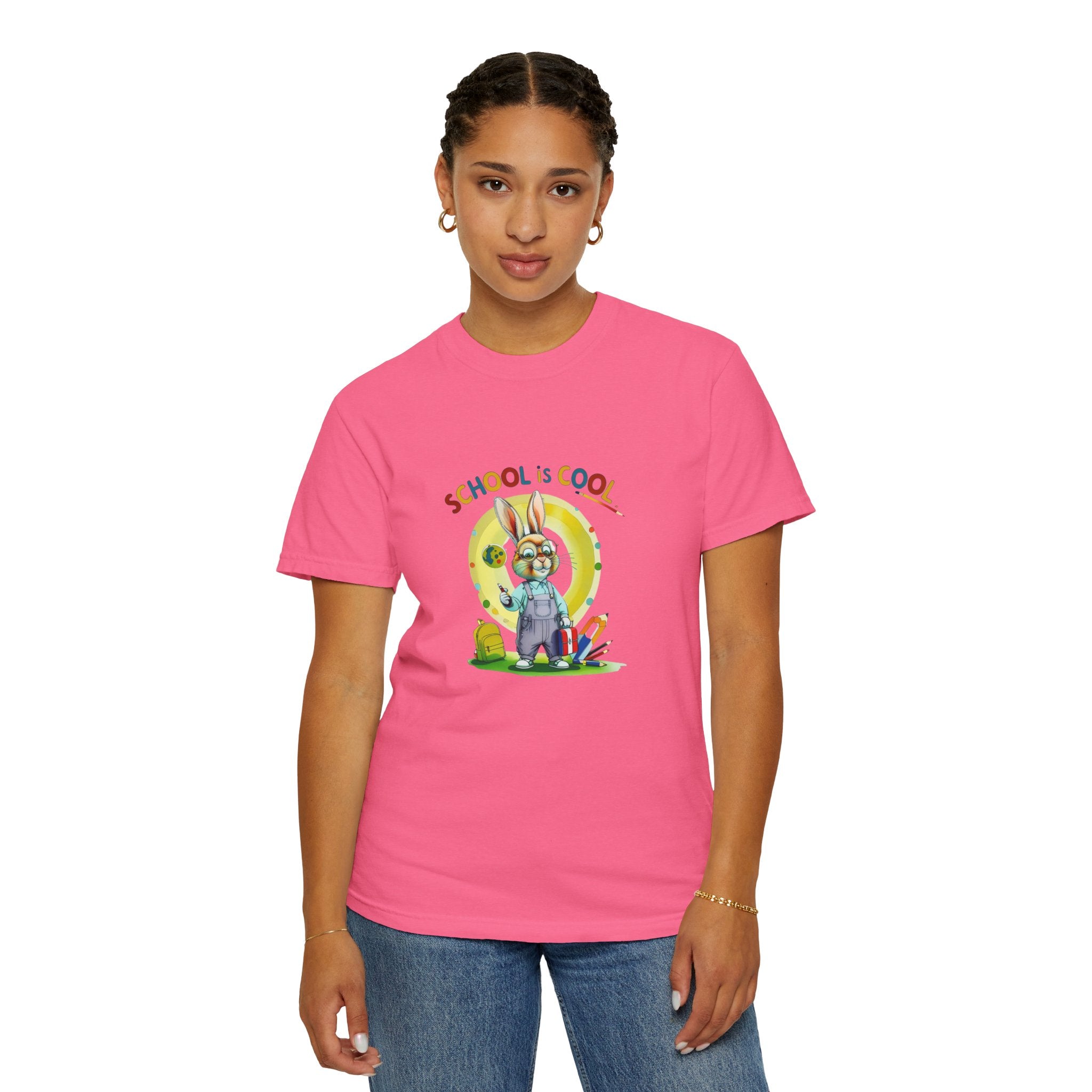 School is Cool Unisex Garment-Dyed Tee