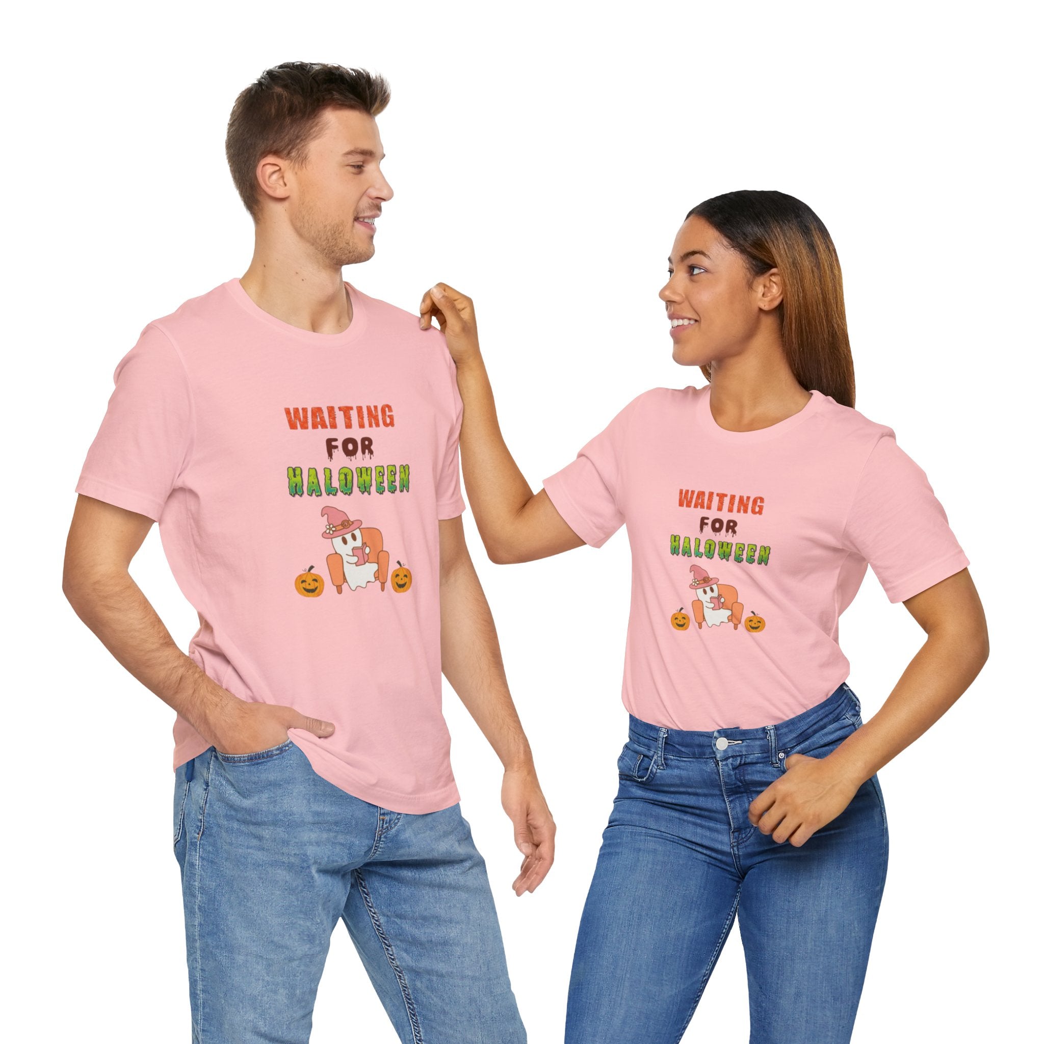 Waiting For Halloween Unisex Jersey Short Sleeve Tee
