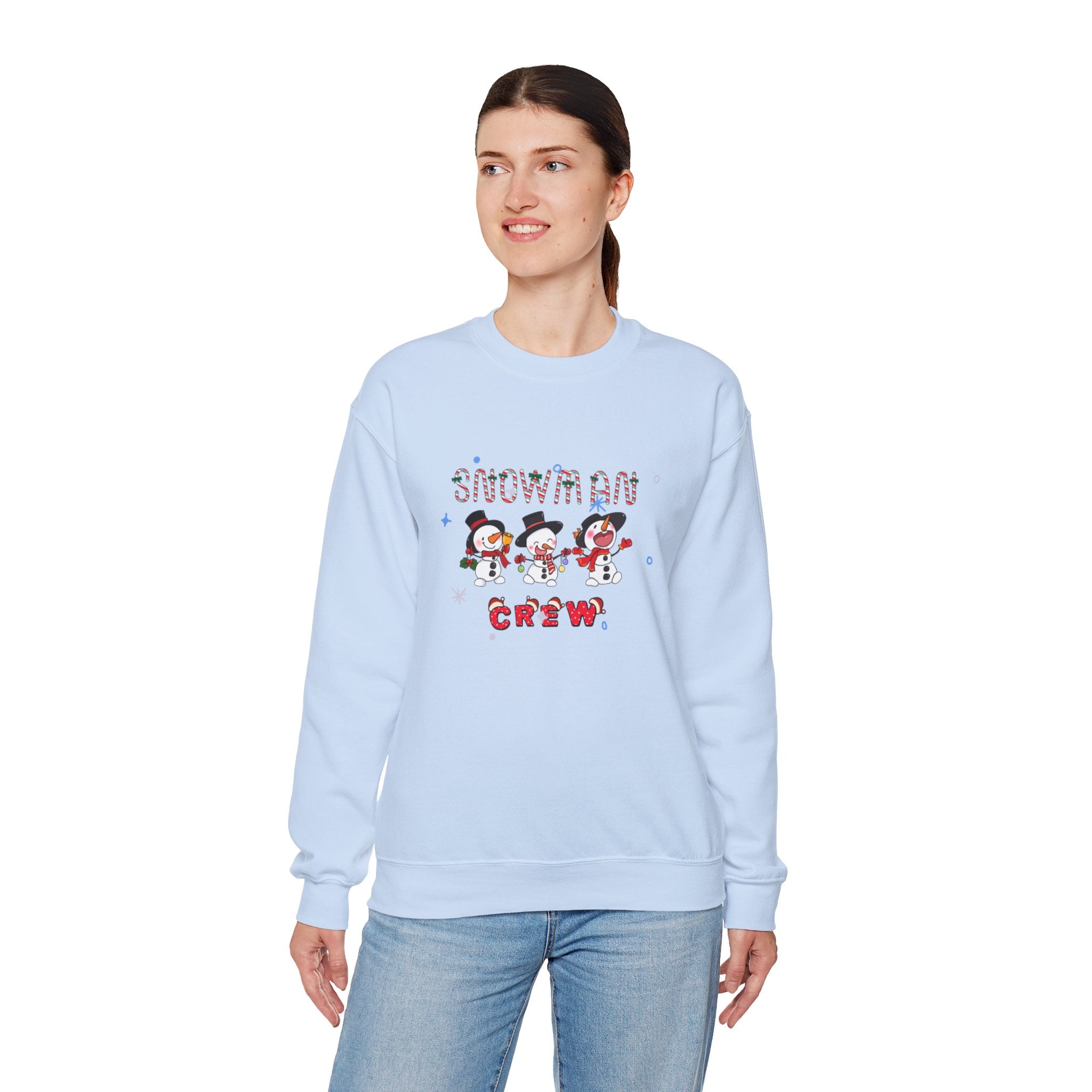 Snowman Crew Unisex Heavy Blend™ Crewneck Sweatshirt