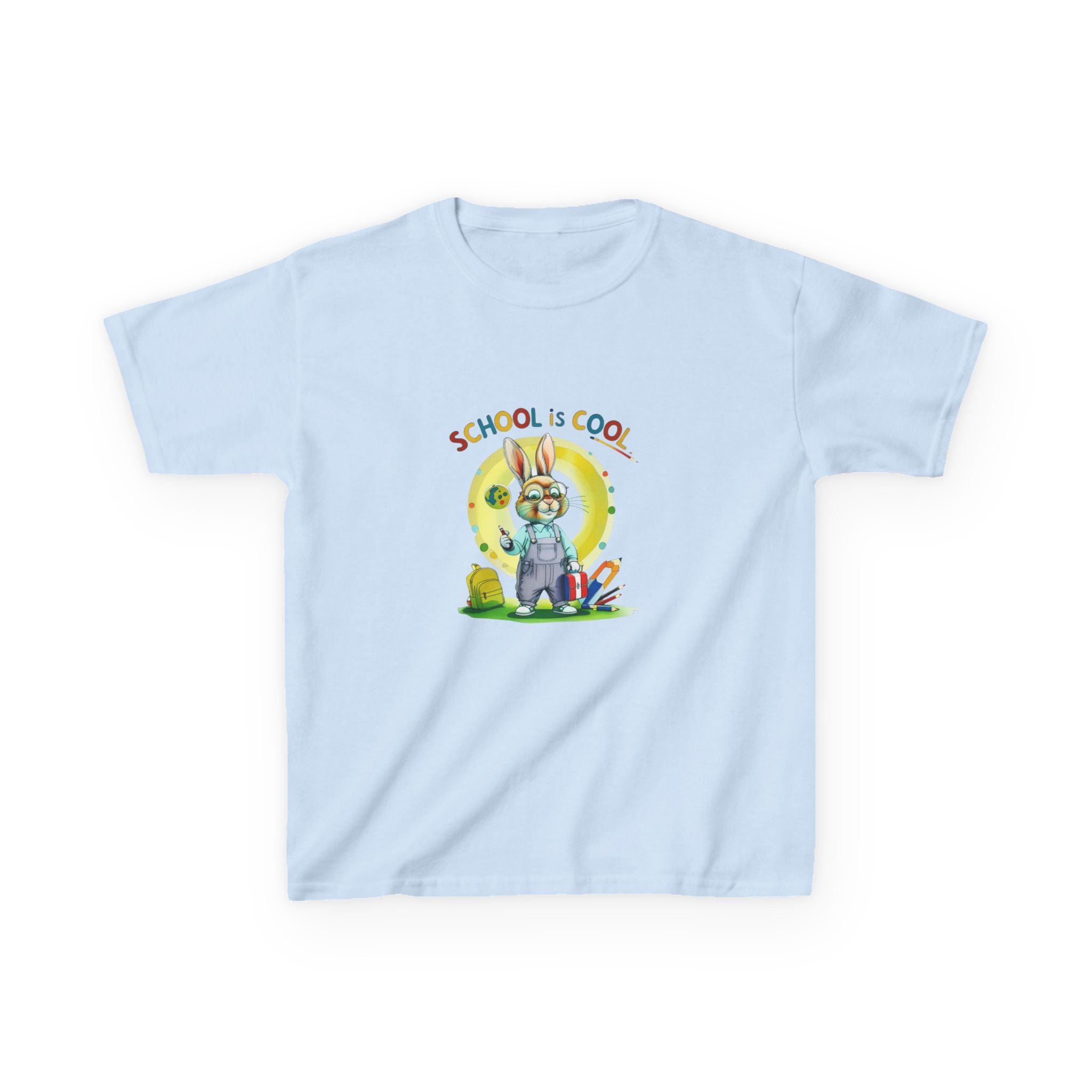 School is Cool Kids Heavy Cotton Tee