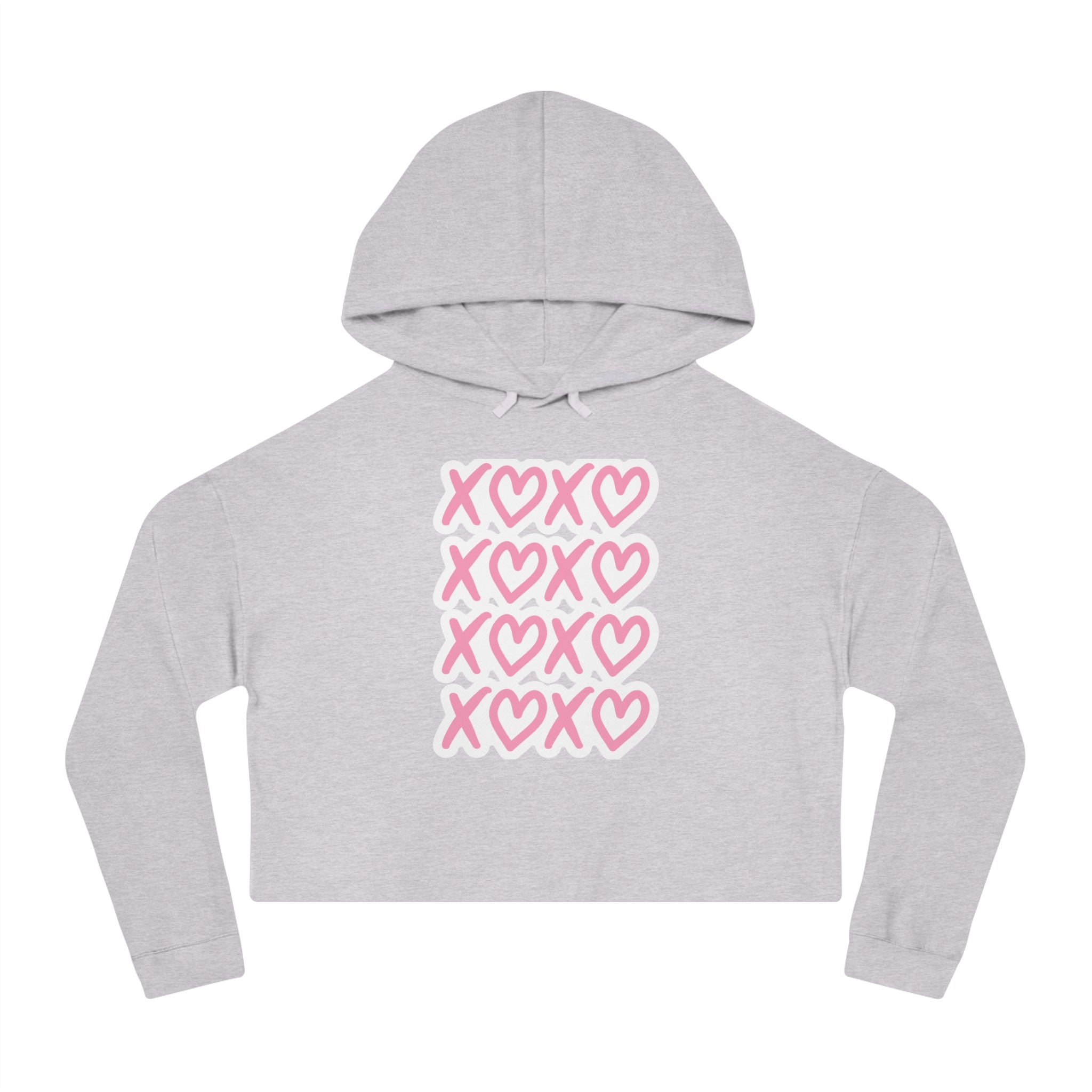 XOXO Women’s Cropped Hooded Sweatshirt