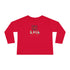 Pooch Trick or Treat Toddler Long Sleeve Tee