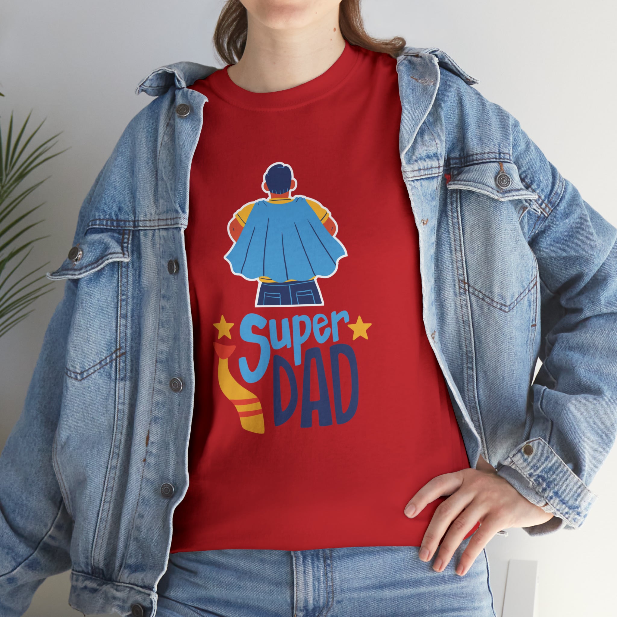 Super Dad Unisex Heavy Cotton Tee