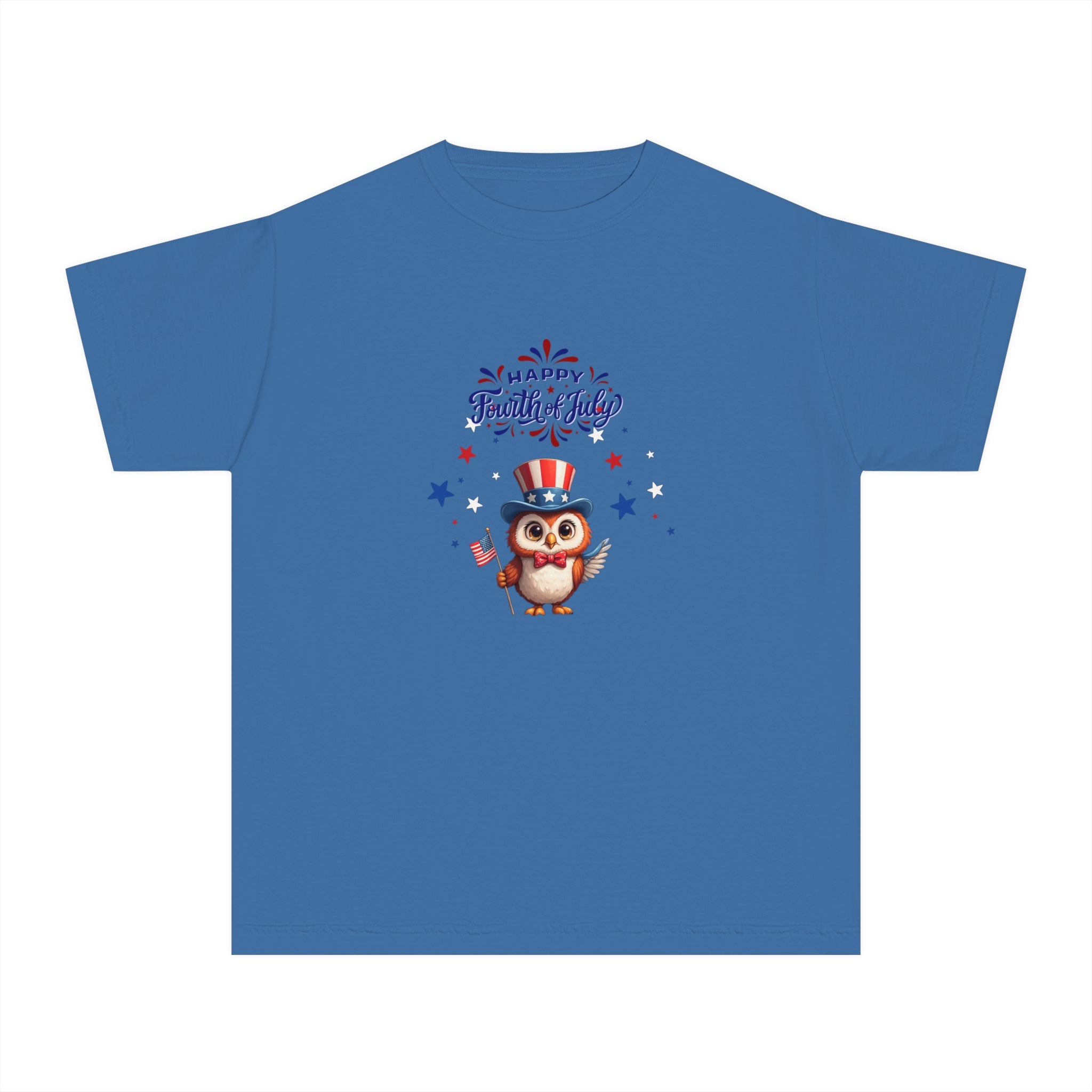 American Eagle Happy 4th of July Youth Midweight Tee