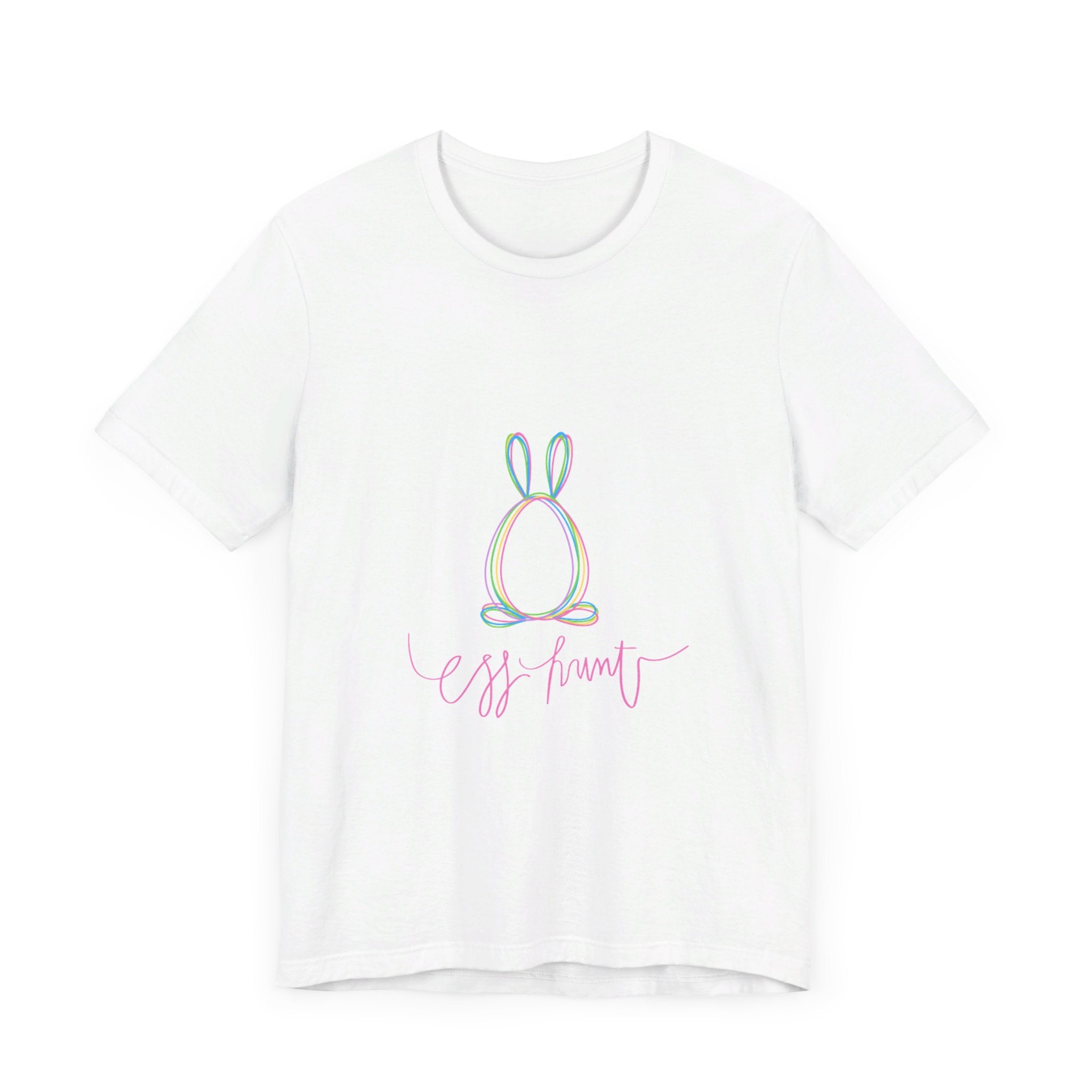 Egg Hunt Unisex Jersey Short Sleeve Tee