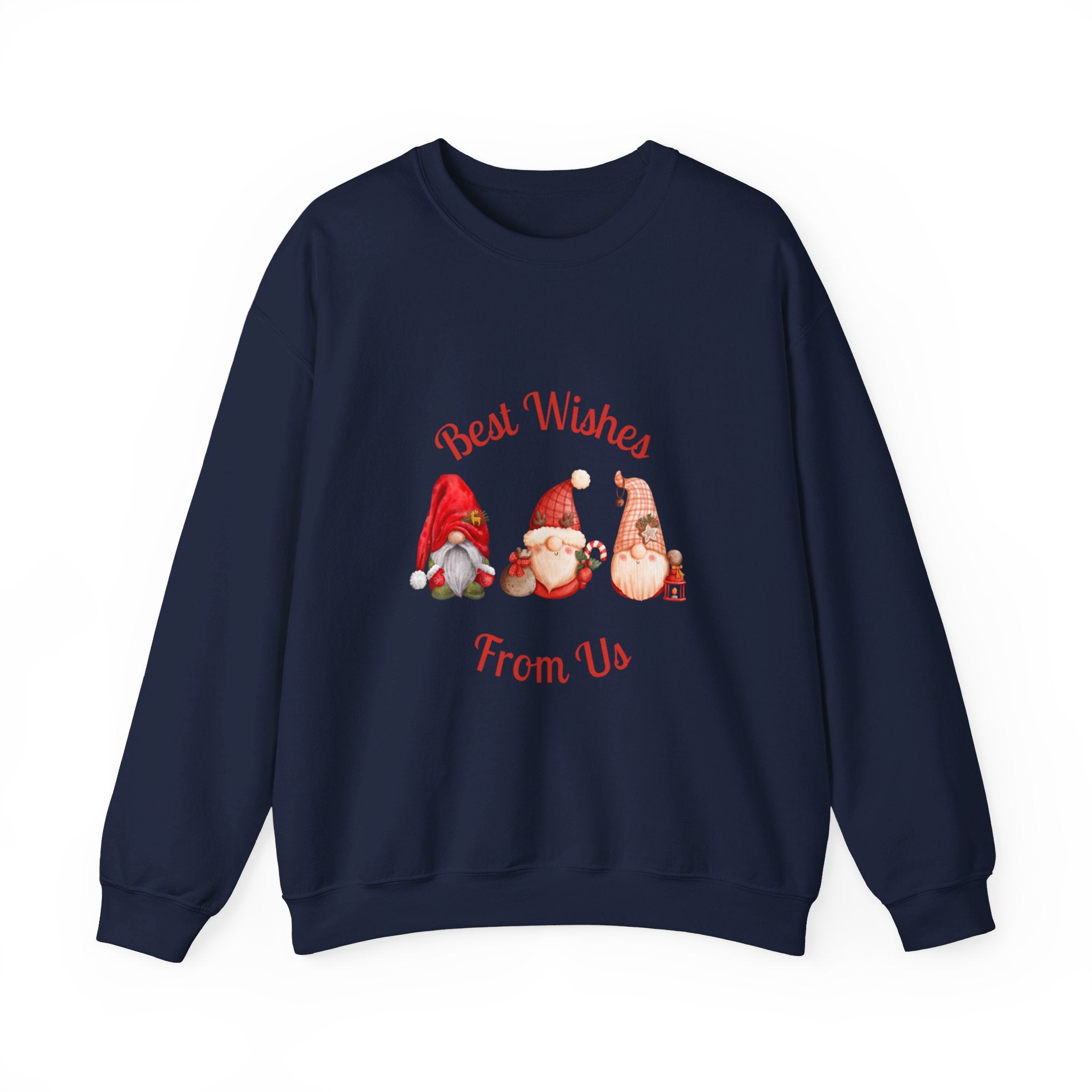 Gnome Best Wishes Unisex Heavy Blend™ Crewneck Sweatshirt