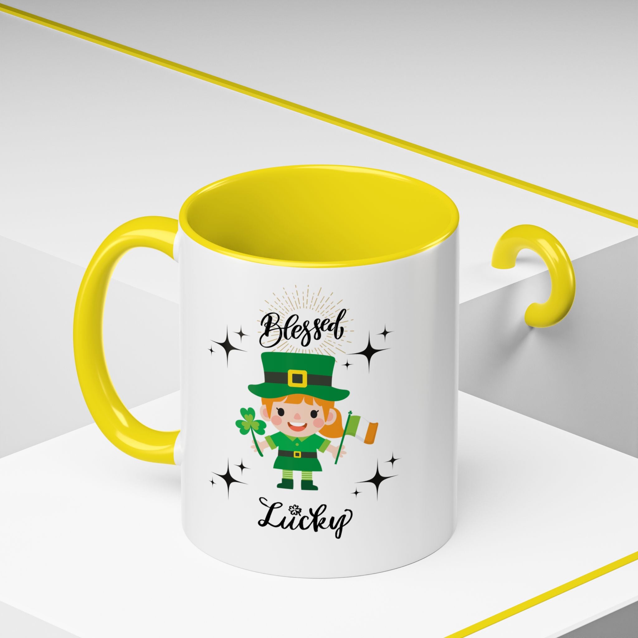 Blessed & Lucky St. Patrick's Day Coffee Mug