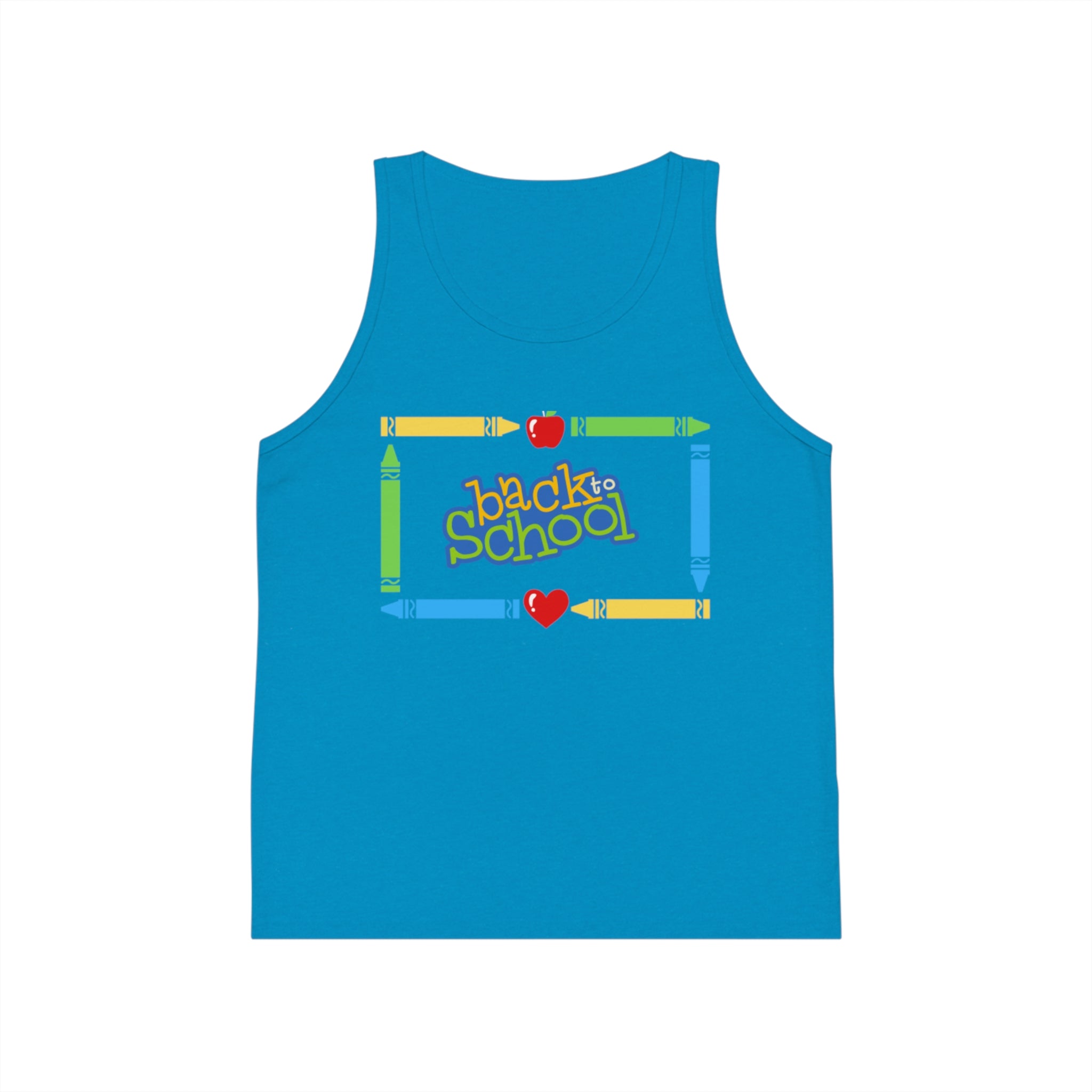 Back To School Kid's Jersey Tank Top