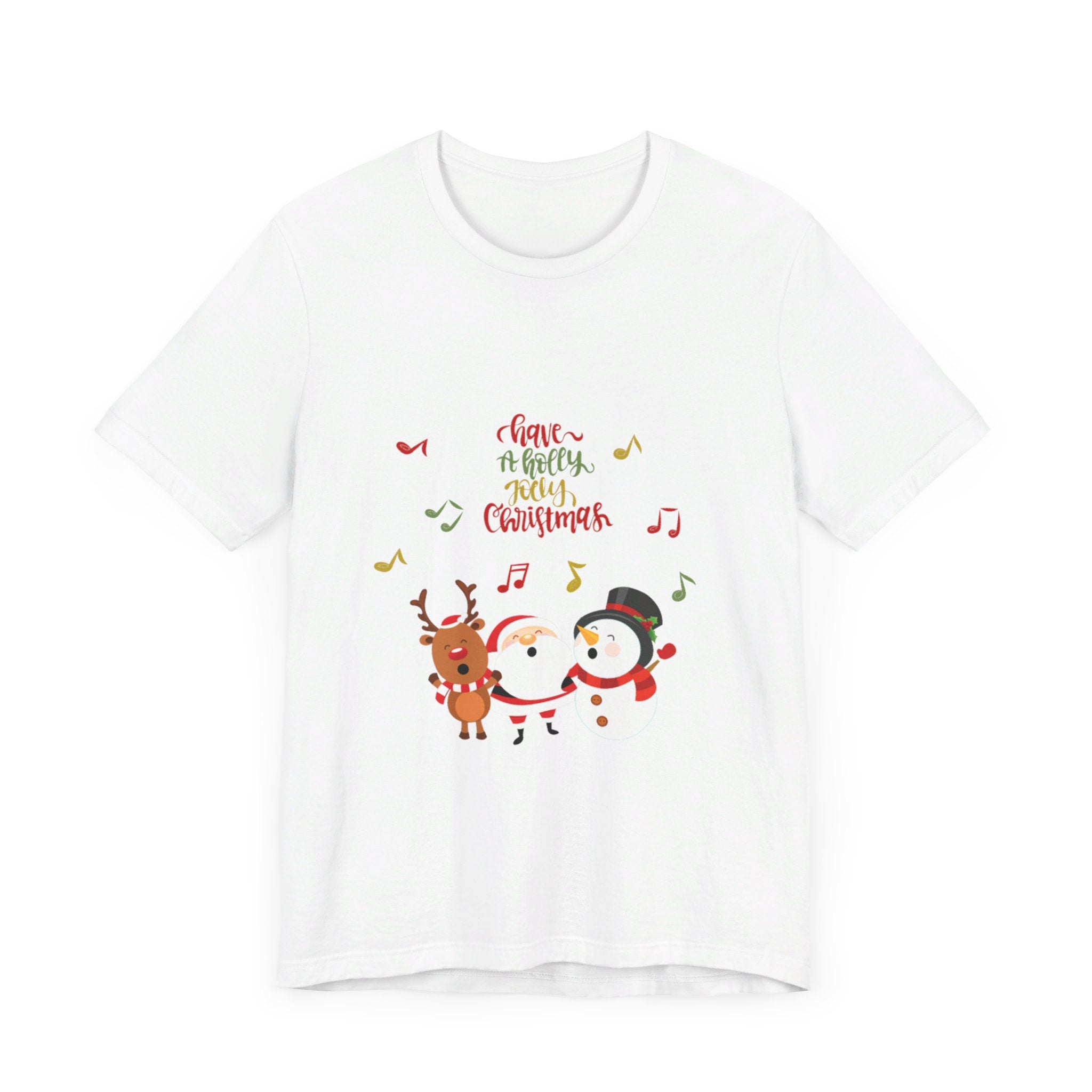 Have A Holly Jolly Christmas Unisex Jersey Short Sleeve Tee