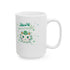 Kiss Me I'm Irish Cat Ceramic Mug
