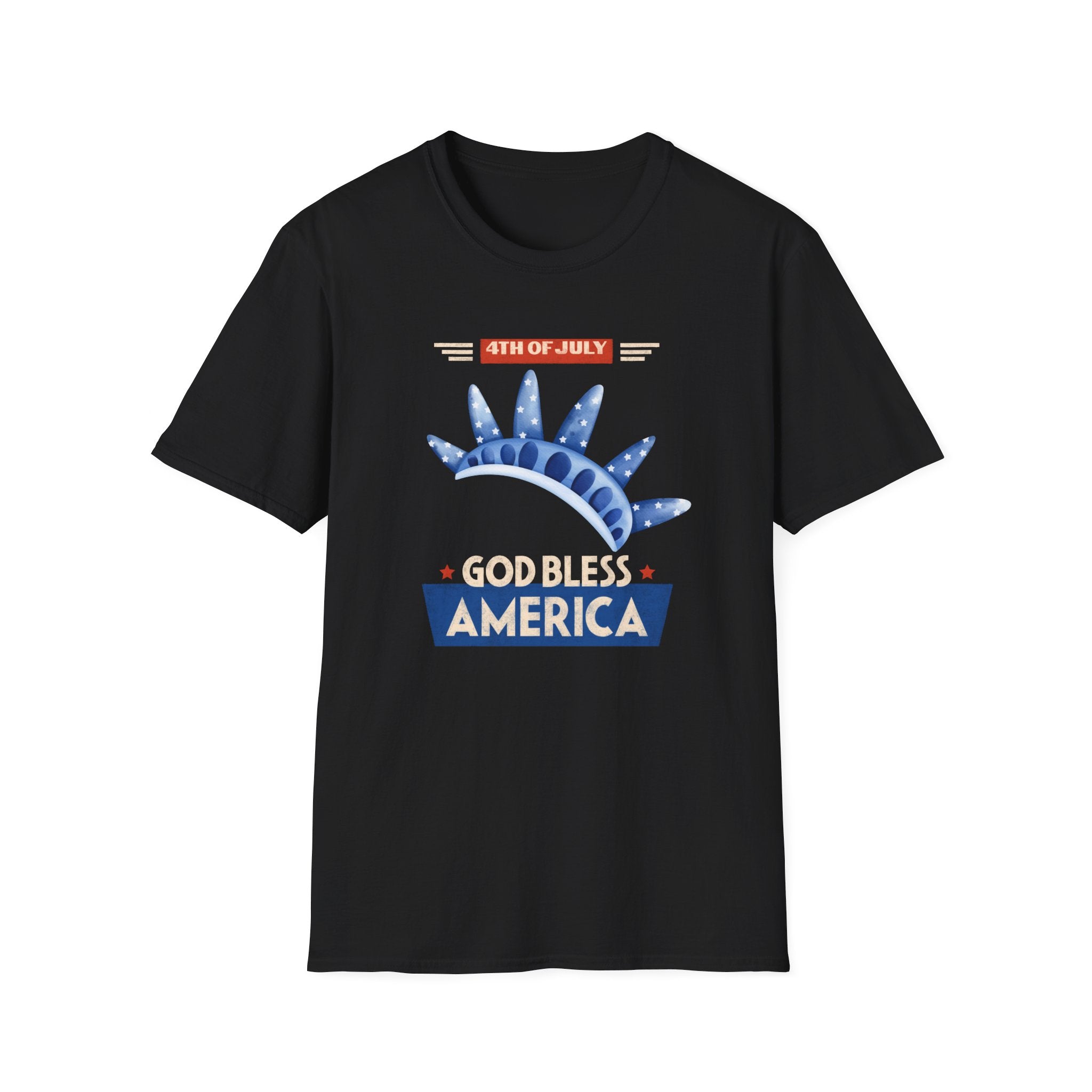 God Bless America Unisex Softstyle T-Shirt