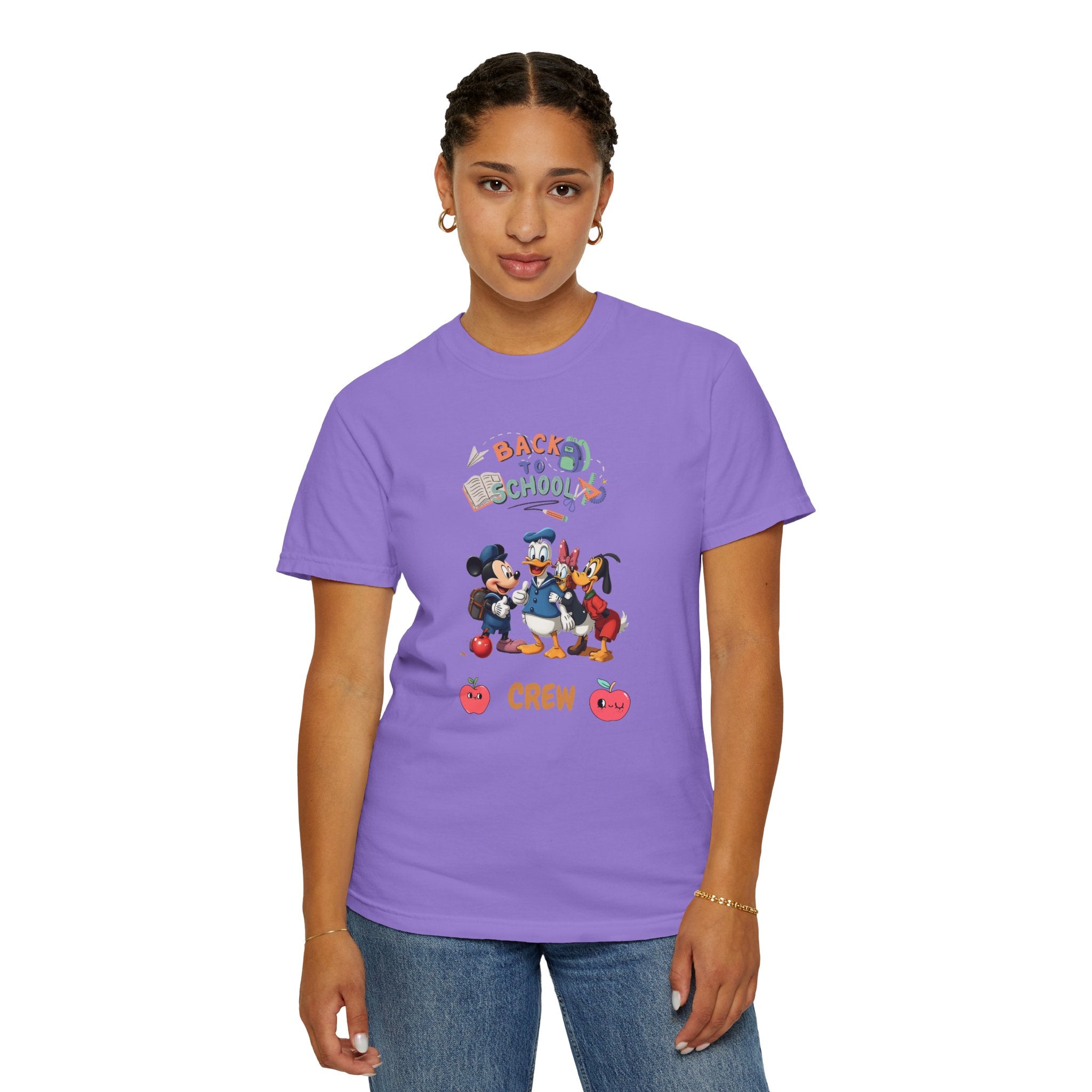 Back to School Crew Unisex Dyed T-Shirt