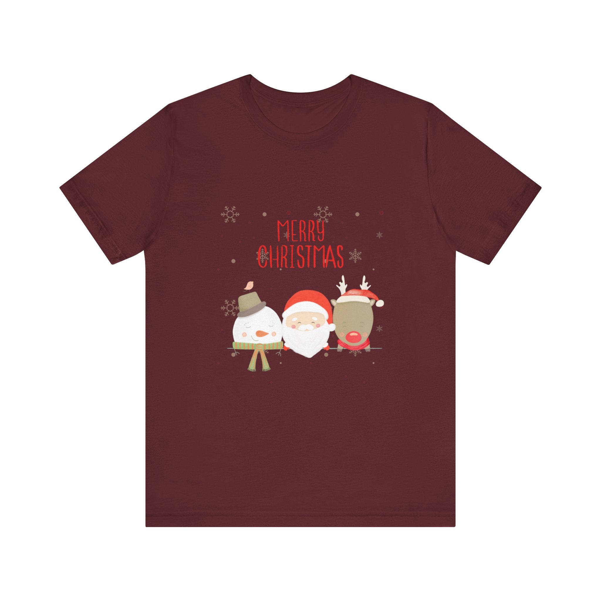 Merry Xmas Crew Unisex Jersey Short Sleeve Tee