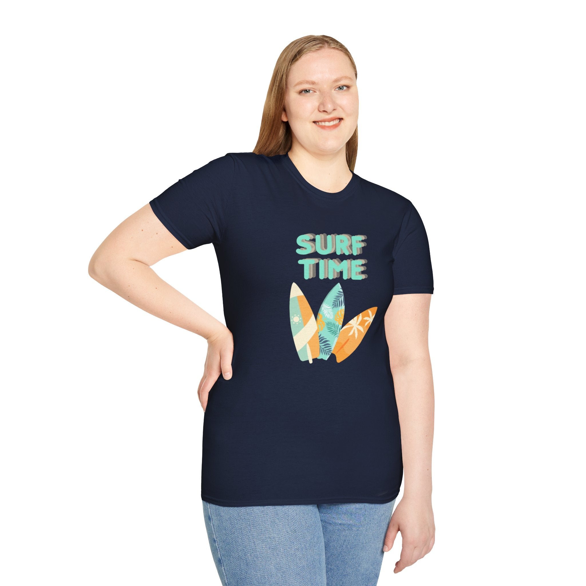 Surf Time Unisex Softstyle T-Shirt