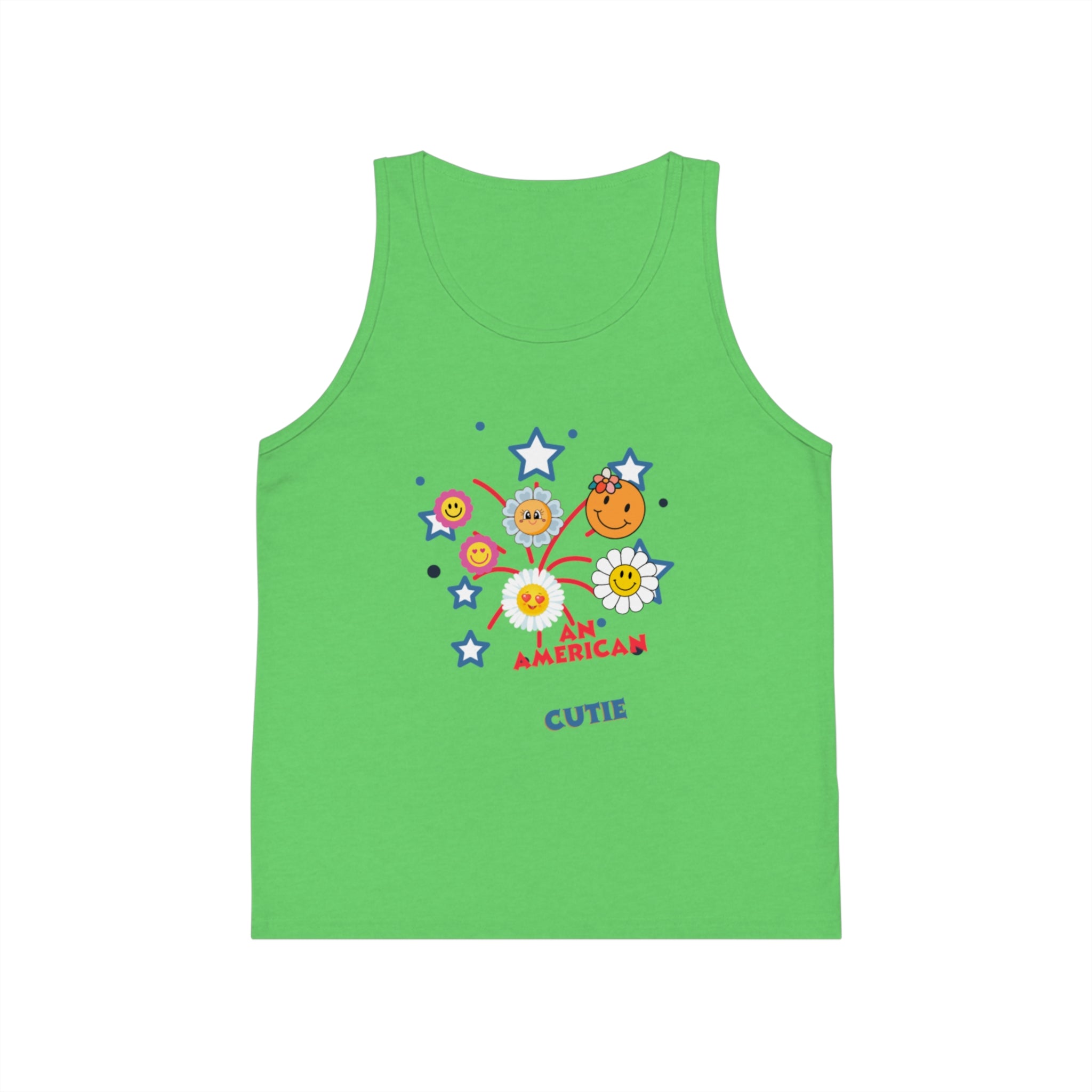 An American Cutie Kid's Jersey Tank Top